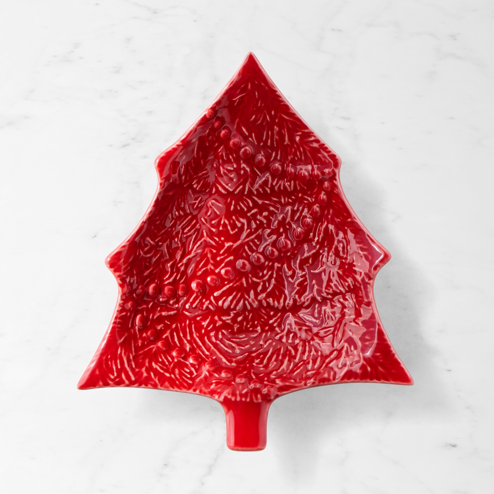 Bordallo Pinheiro Cabbage Christmas Tree Individual Bowls