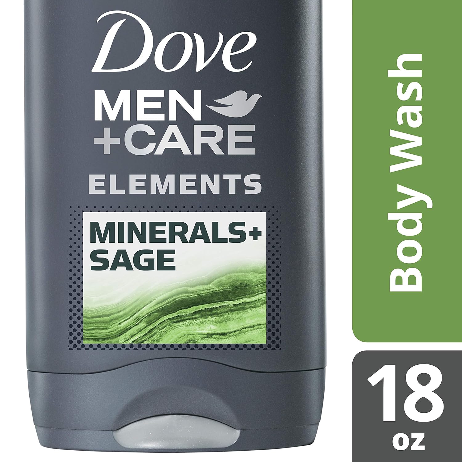 Dove Men+Care Body Wash Extra Fresh 4 Count for Men's Skin Care Body Wash Effectively Washes Away Bacteria While Nourishing Your Skin 18 oz