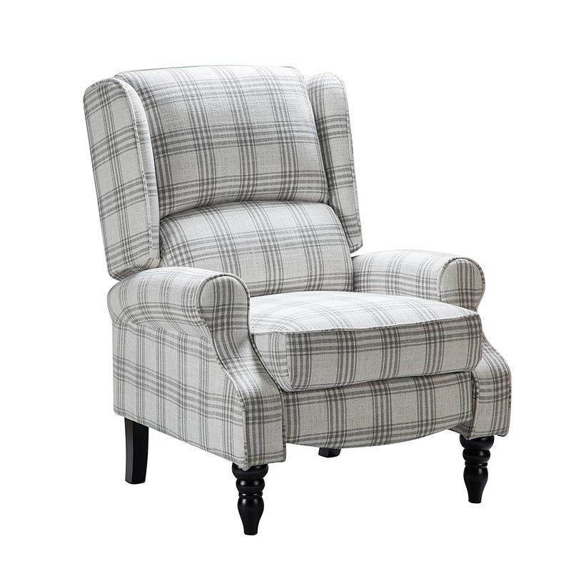Erdeni Upholstered Manual Wingback Recliner Chair