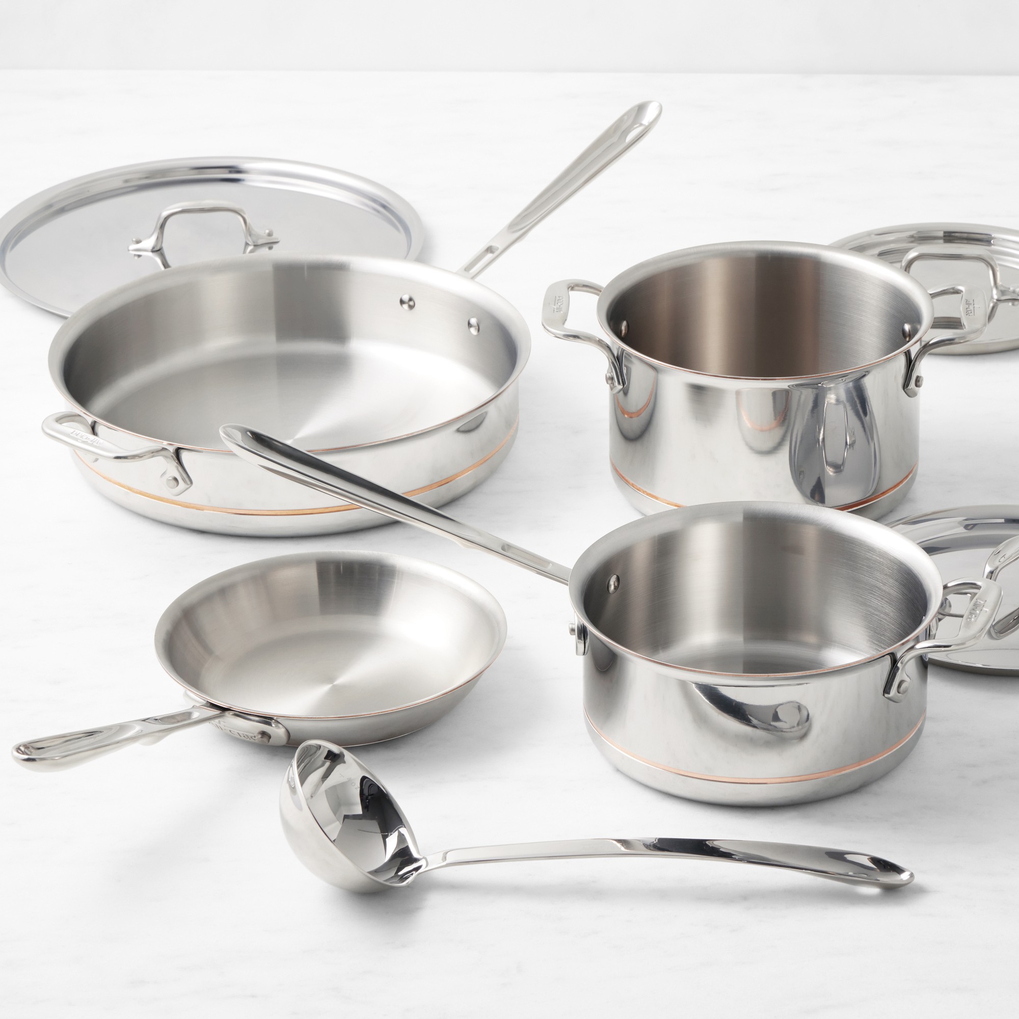 All-Clad Copper Core® 8-Piece Cookware Set