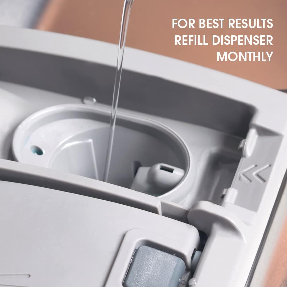 Ginger Lily Farms Botanicals Plant-Based 4-In-1 Dishwasher Rinse Aid, 100% Vegan & Cruelty-Free, Fragrance-Free, 1 Gallon (128 fl oz) Refill, 128.00 Fl Oz (Pack of 1)