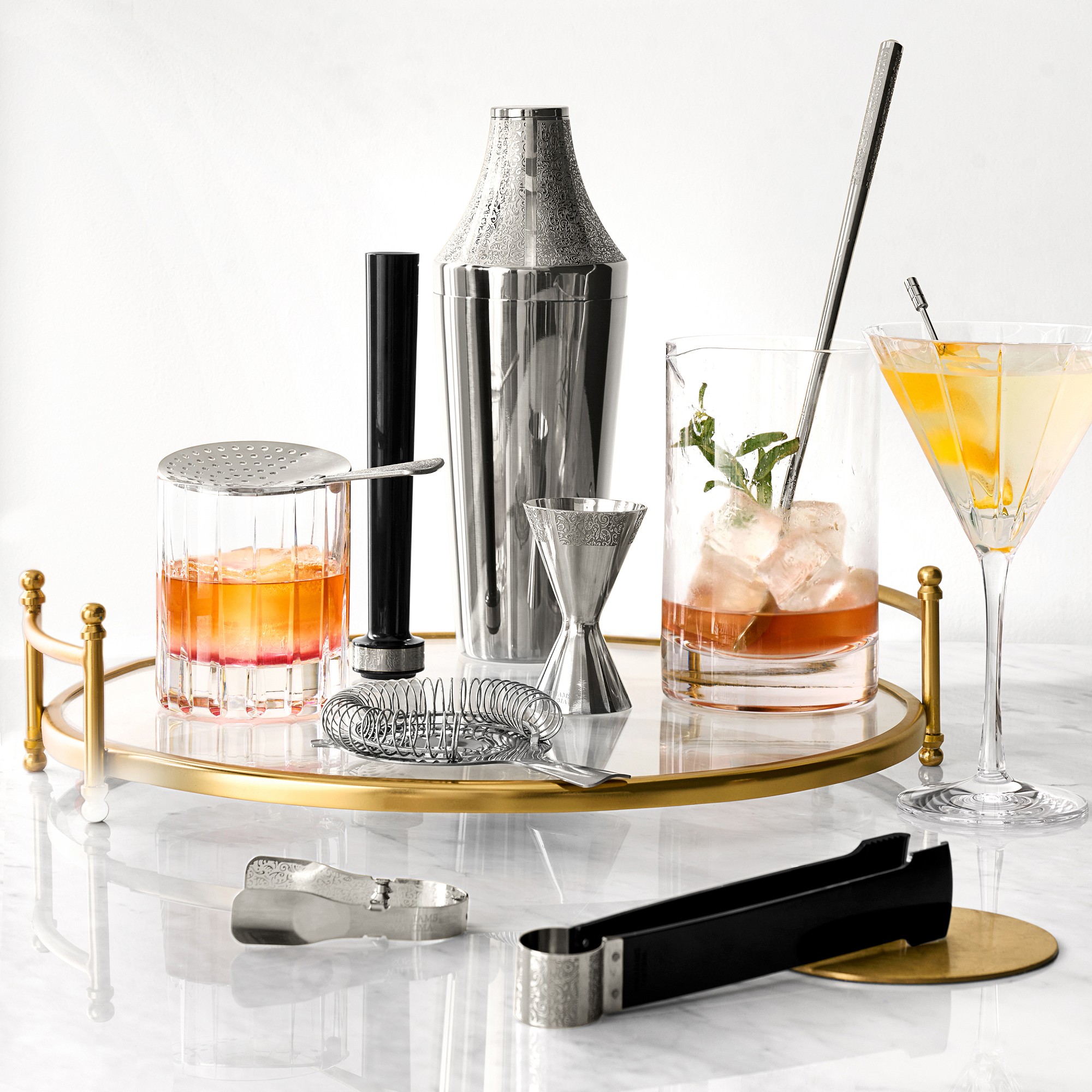 Dorset Crystal Double Old-Fashioned Glasses