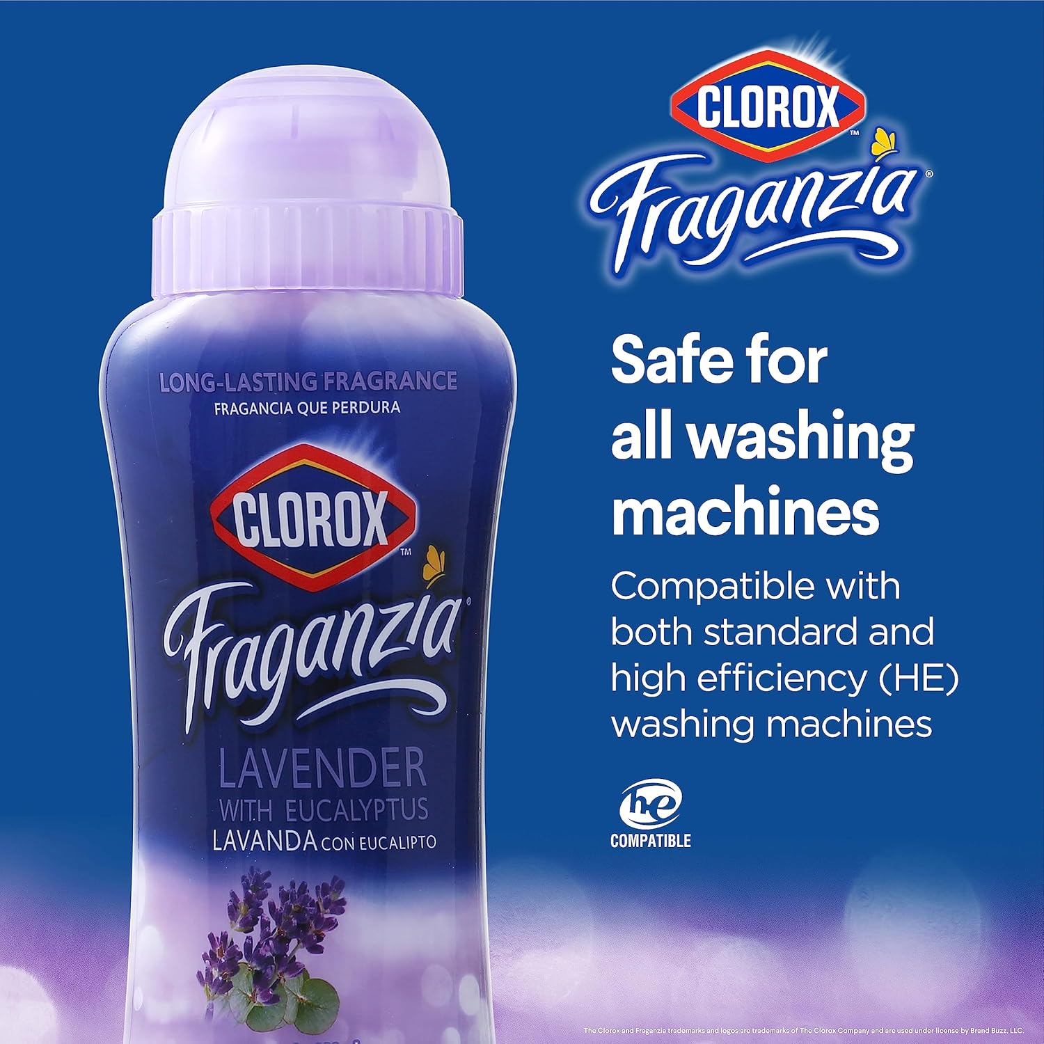 Clorox Fraganzia In-Wash Scent Booster Crystals in Ocean Scent, 18 Oz Twin Pack | Laundry Scent Booster Crystals | In-wash Scent Booster for Fresh Laundry in Ocean Scent 18 Ounce Twin Pack, 36oz