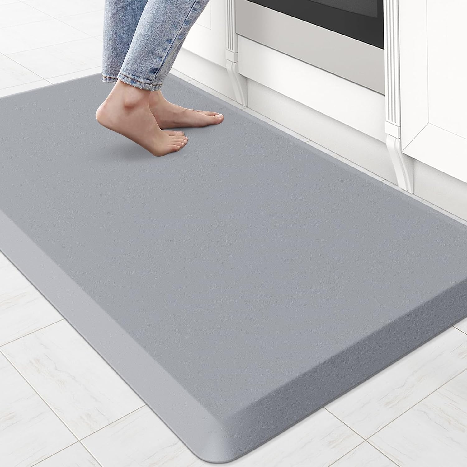 KitchenClouds Kitchen Mat Cushioned Anti Fatigue Rug 17.3