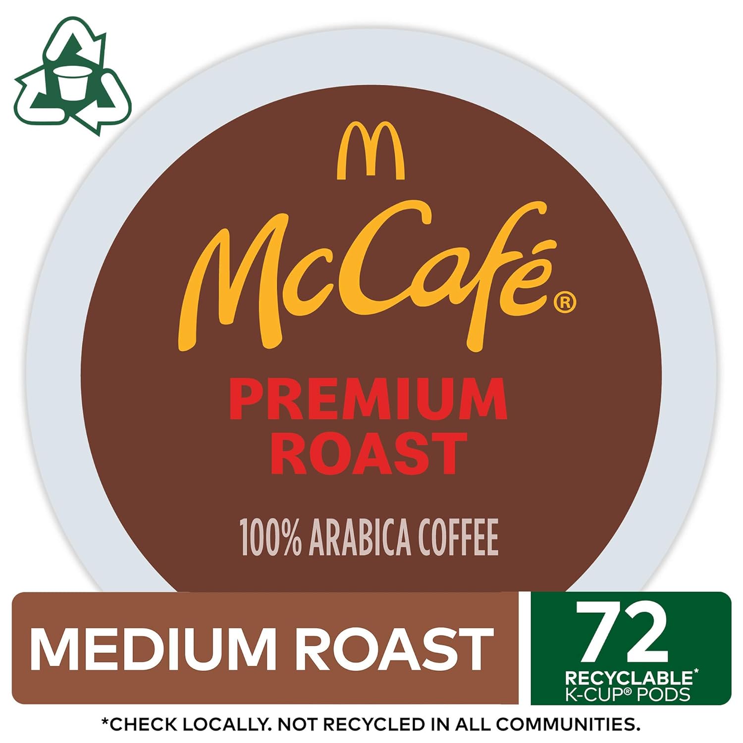 McCafe Premium Roast, Single-Serve Keurig K-Cup Pods, Medium Roast Coffee Pods Pods, 84 Count