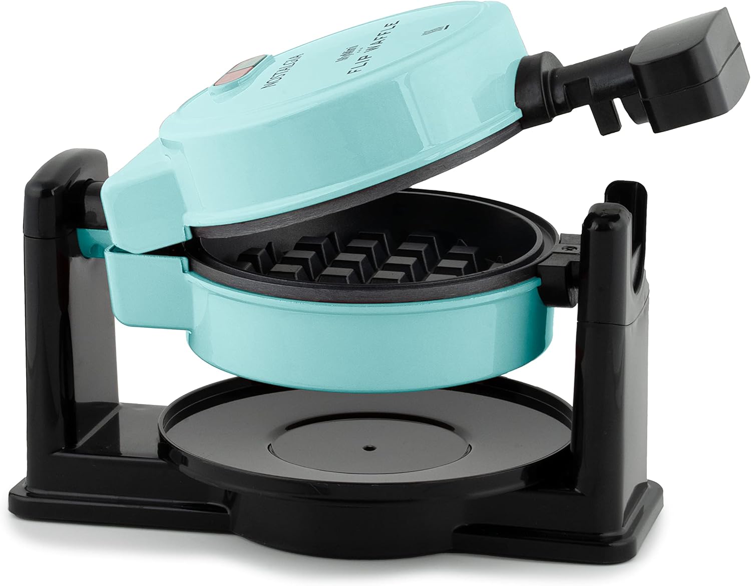 Nostalgia MyMini Cars and Trucks Shape Electric Waffle Maker, 5-Inch Non-Stick Griddle for Waffles, Hash Browns, Eggs, and More, Yellow