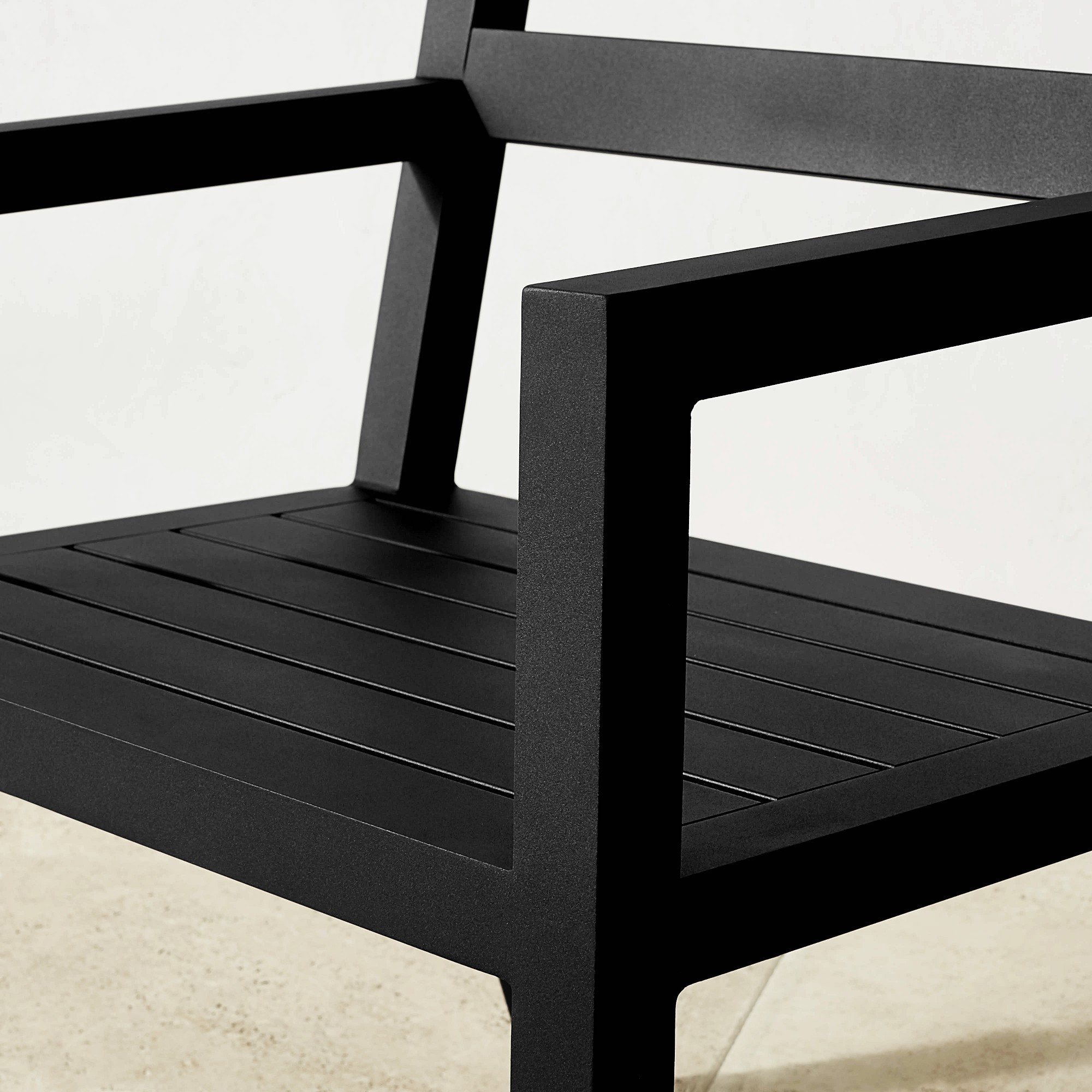 Ojai Outdoor Metal Dining Arm Chair