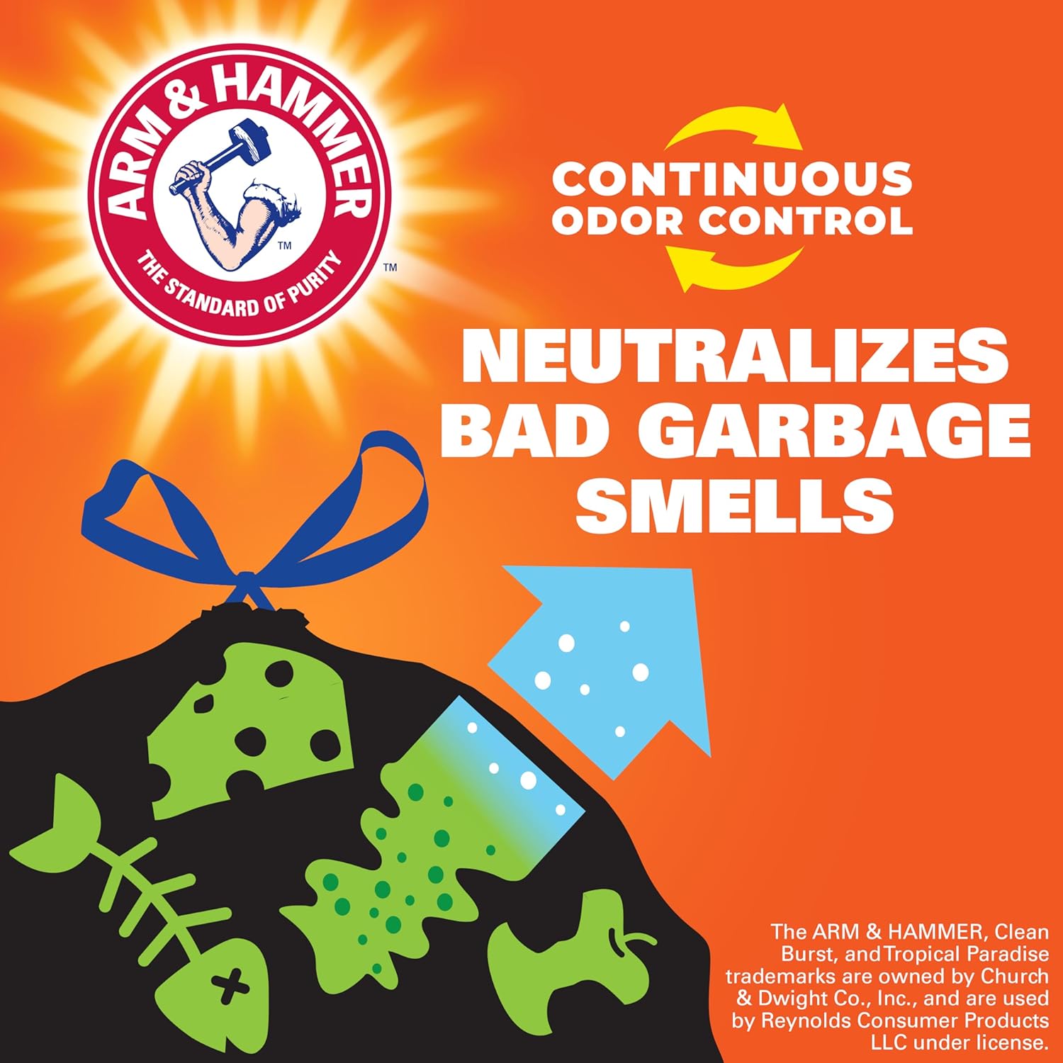 Hefty Ultra Strong Tall Kitchen Trash Bags, Lavender & Sweet Vanilla Scent, 13 Gallon, 80 Count