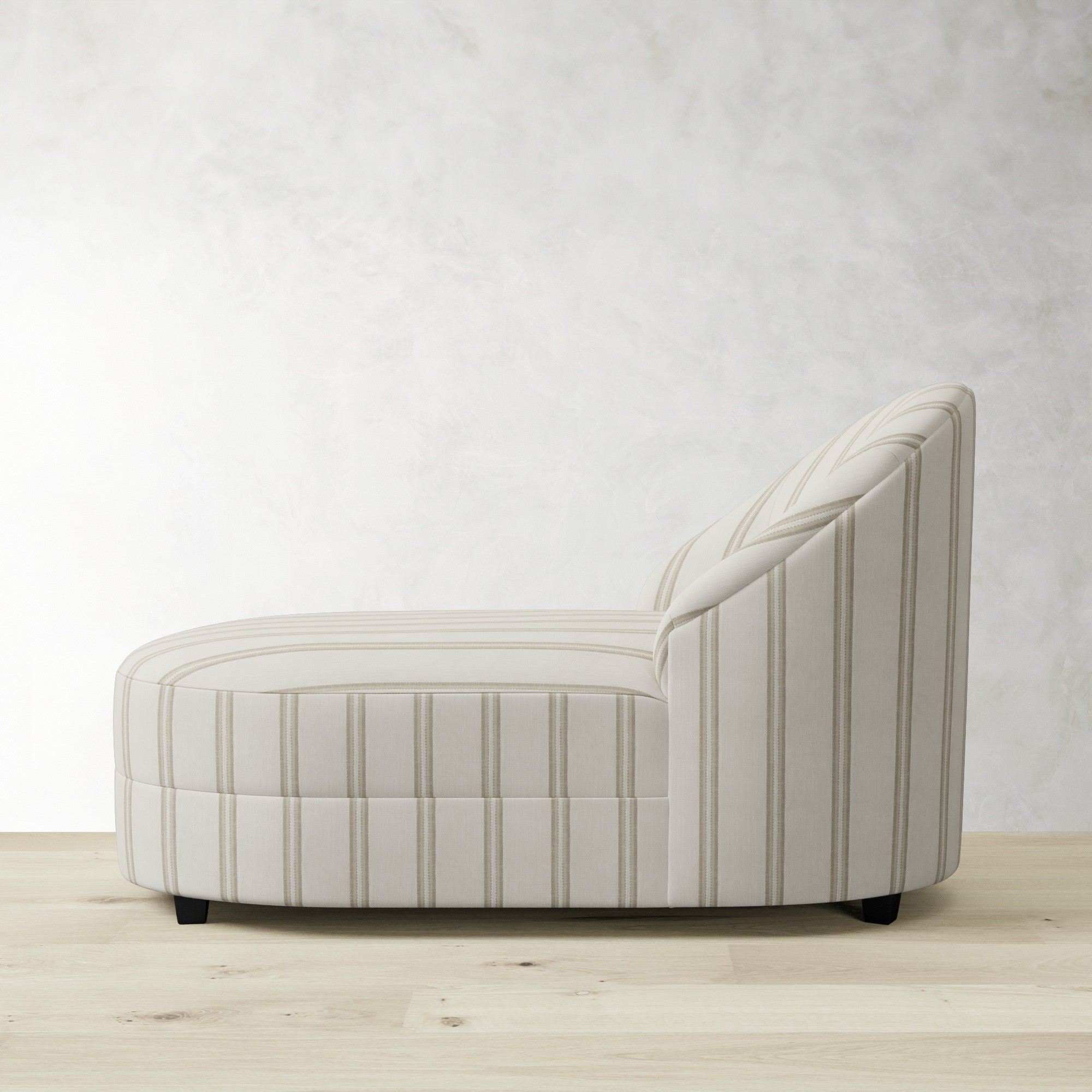 Capri Upholstered Stand Alone Chaise (60