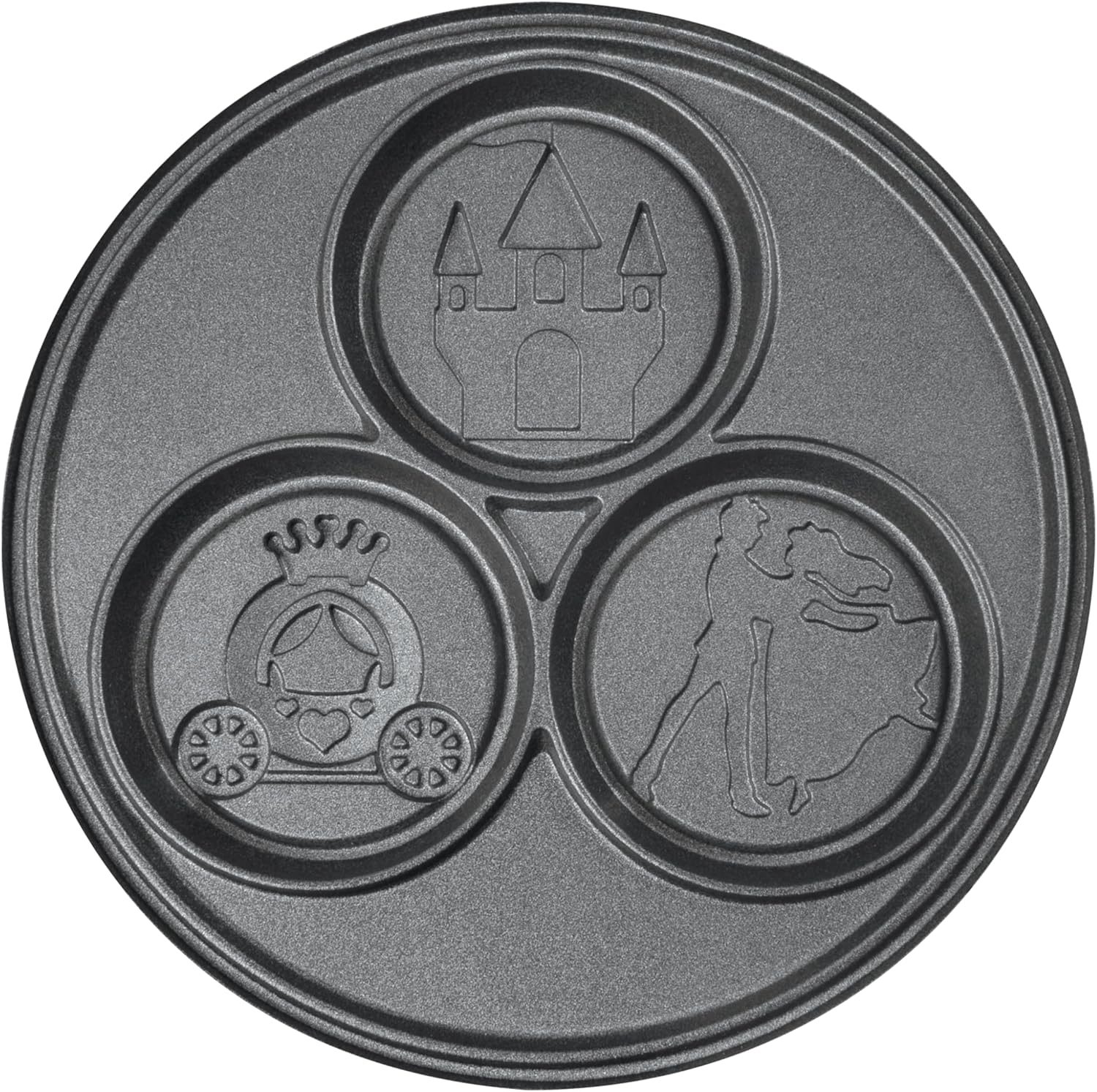 Nostalgia MyMini Cars and Trucks Shape Electric Waffle Maker, 5-Inch Non-Stick Griddle for Waffles, Hash Browns, Eggs, and More, Yellow