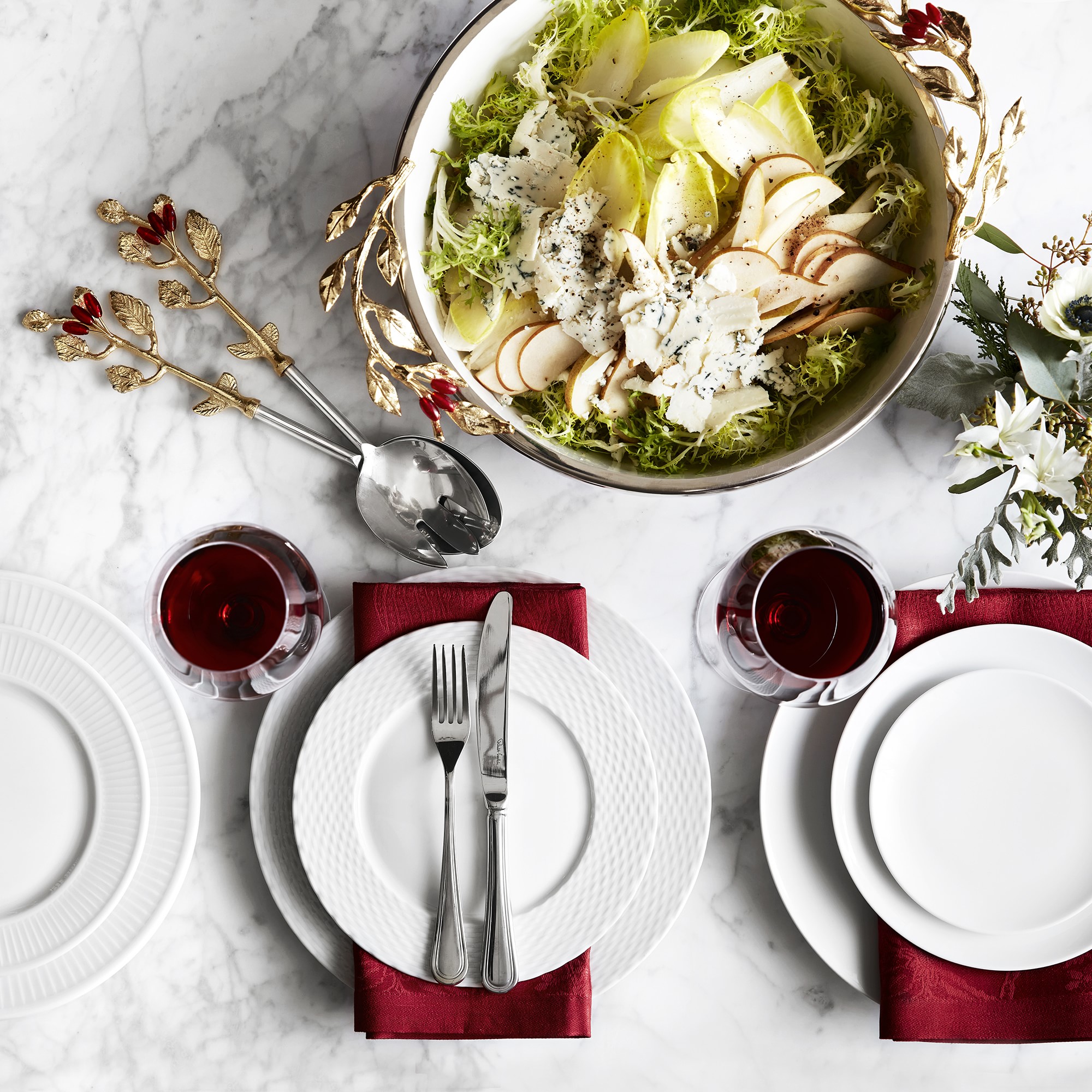 Pillivuyt Coupe Porcelain Appetizer Plates