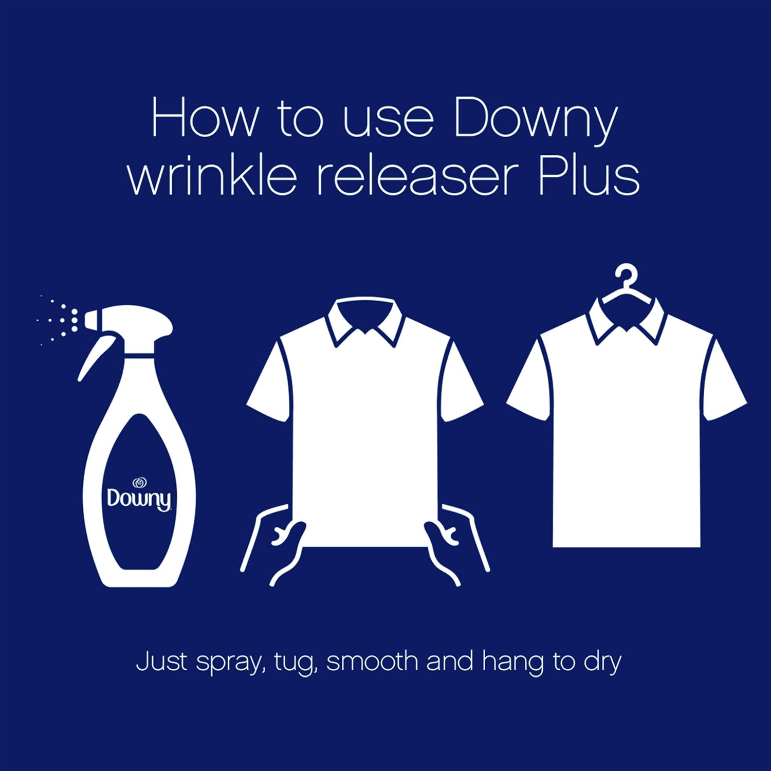 Downy Wrinkle Releaser Spray | All In One Wrinkle Release Spray, Odor Eliminator, Static Remover | Fabric Refresher & Ironing Aid for Clothes | 16.9 Fl Oz (Pack of 2) & 3 FL Oz, Crisp Linen Scent