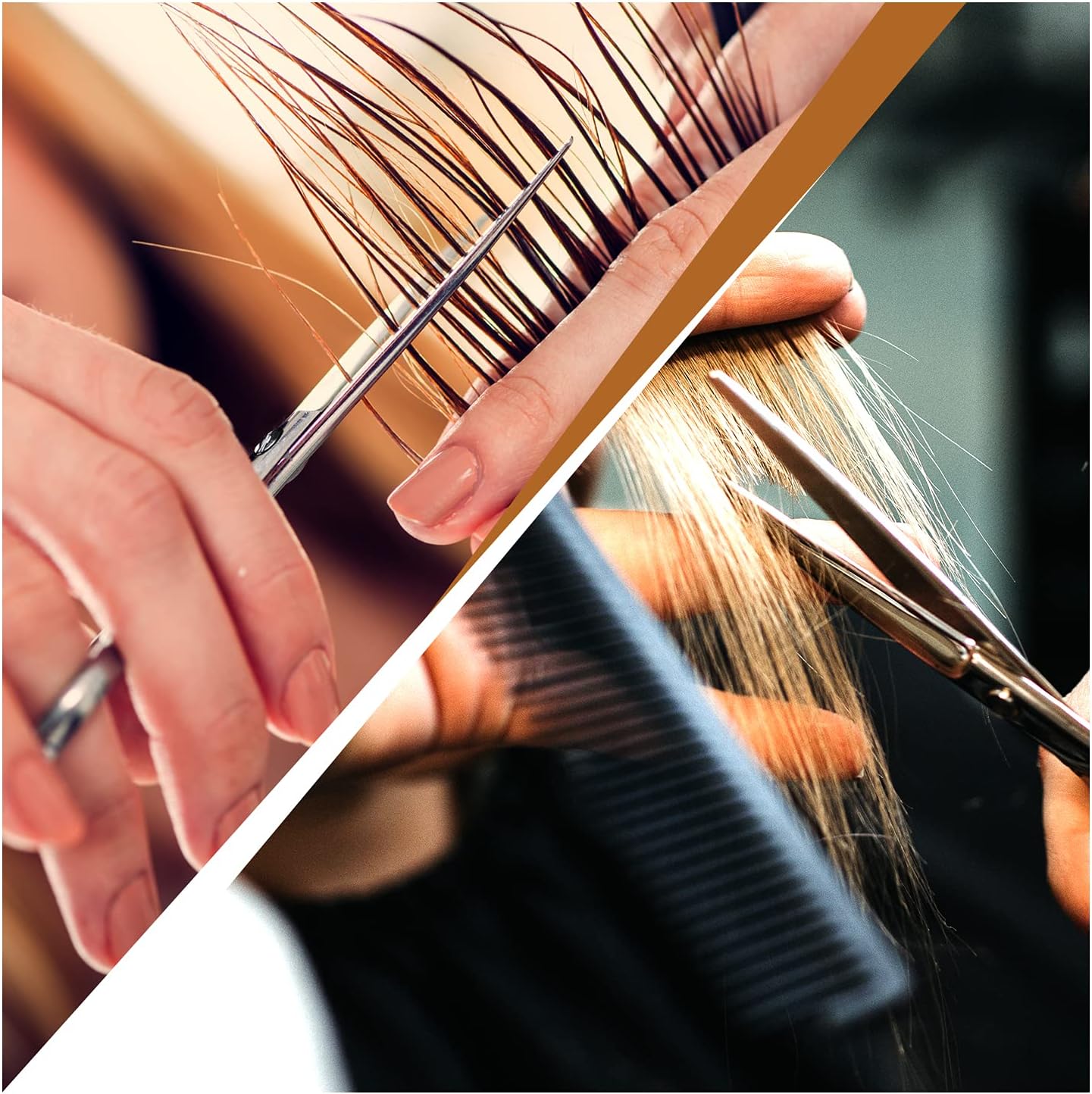 Utopia Care Hair Cutting and Hairdressing Scissors 6.5 Inch, Premium Stainless Steel shears with smooth Razor & Sharp Edge Blades, for Salons, Men & Women, Kids, Adults, & Pets - Silver