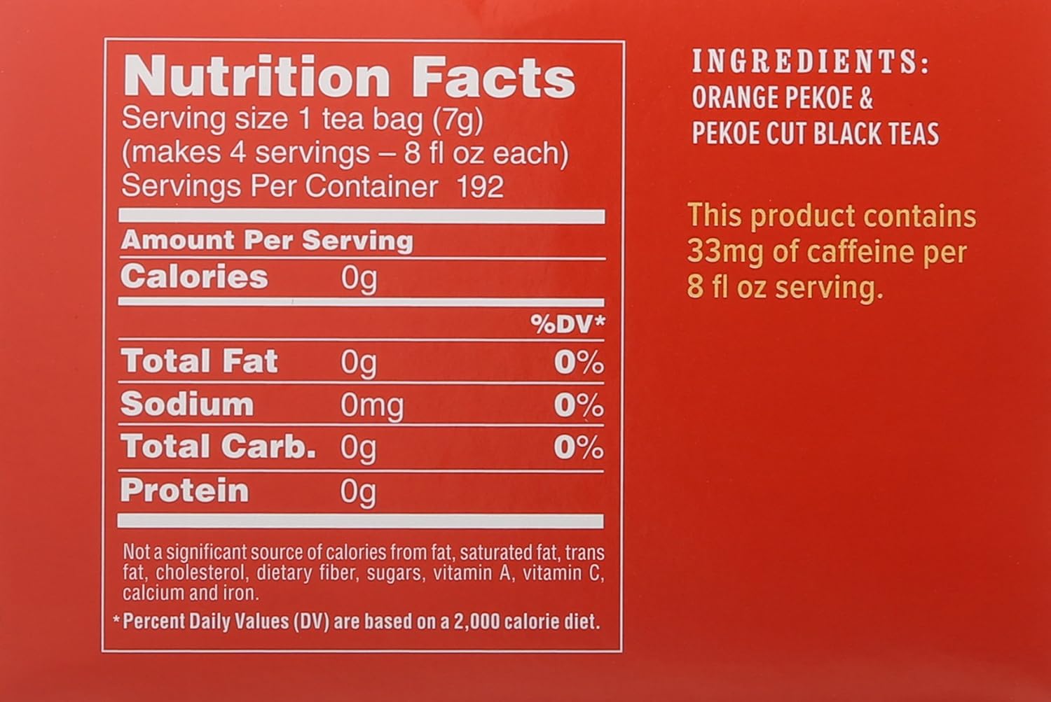 Luzianne Unsweetened Iced Tea Bags, Gallon Size, 24ct Box (Pack of 1)