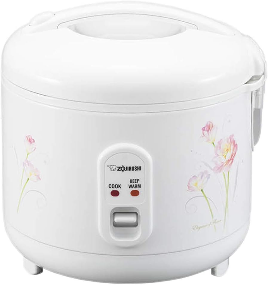 Zojirushi NS-TSC10 5-1/2-Cup (Uncooked) Micom Rice Cooker and Warmer, 1.0-Liter