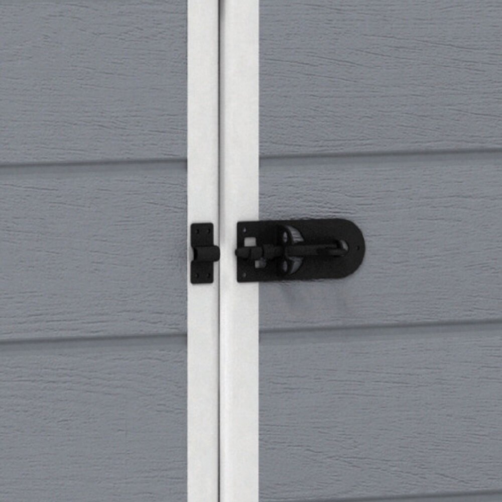 Manor 4 ft. W x 6 ft. D Plastic Vertical Storage Shed