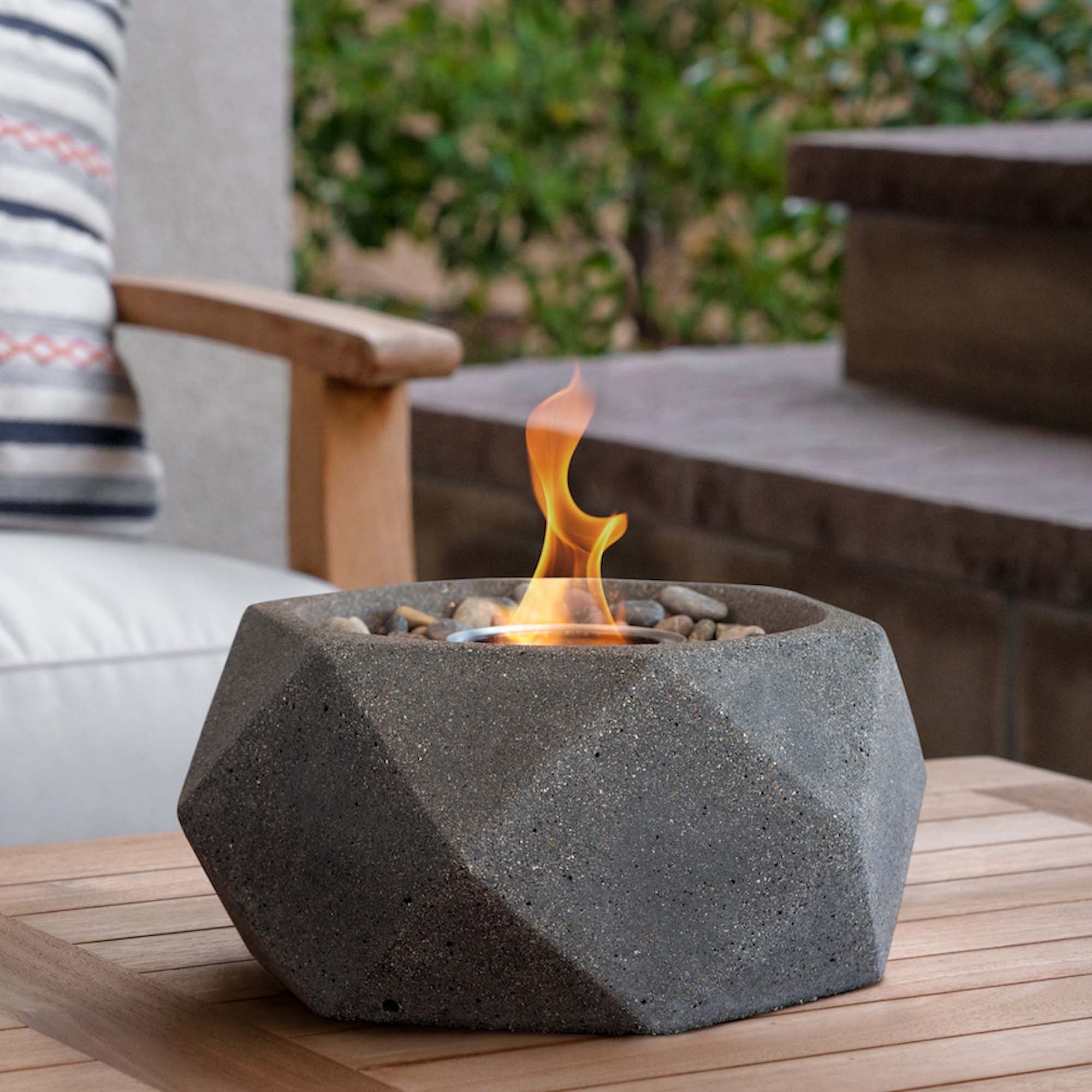 TerraFlame Geo Tabletop Fire Bowl (11