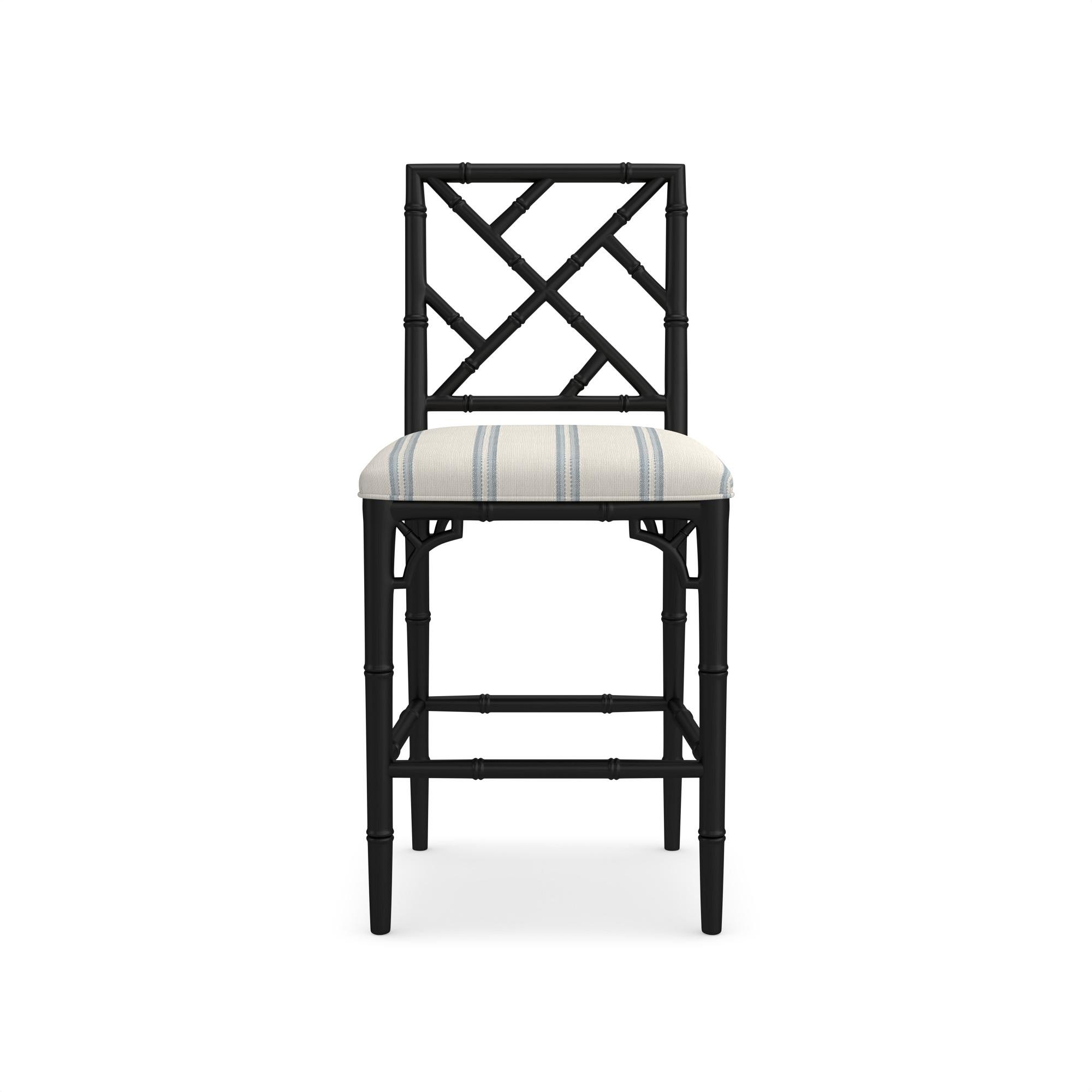 Chippendale Upholstered Bistro Counter Stool