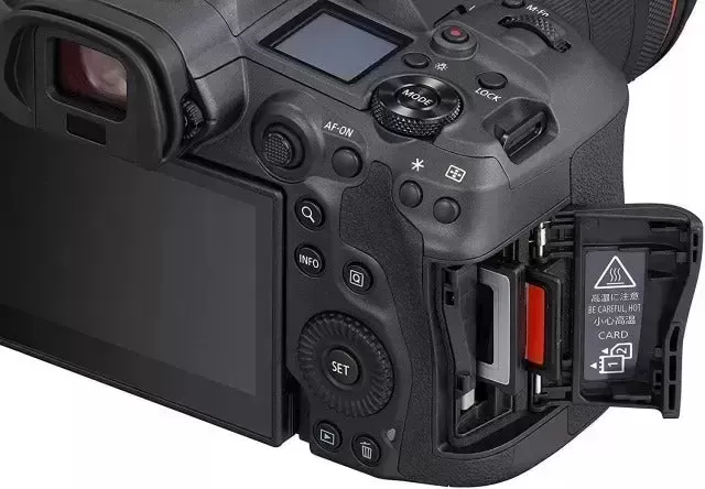 EOS R5 Full-Frame Mirrorless Camera With 8K Video, 45 Megapixel Full-Frame CMOS Sensor, DIGIC X Image Processor, Dual Memory Card Slots, And Up To 12 Fps Mechnical Shutter, Body Only