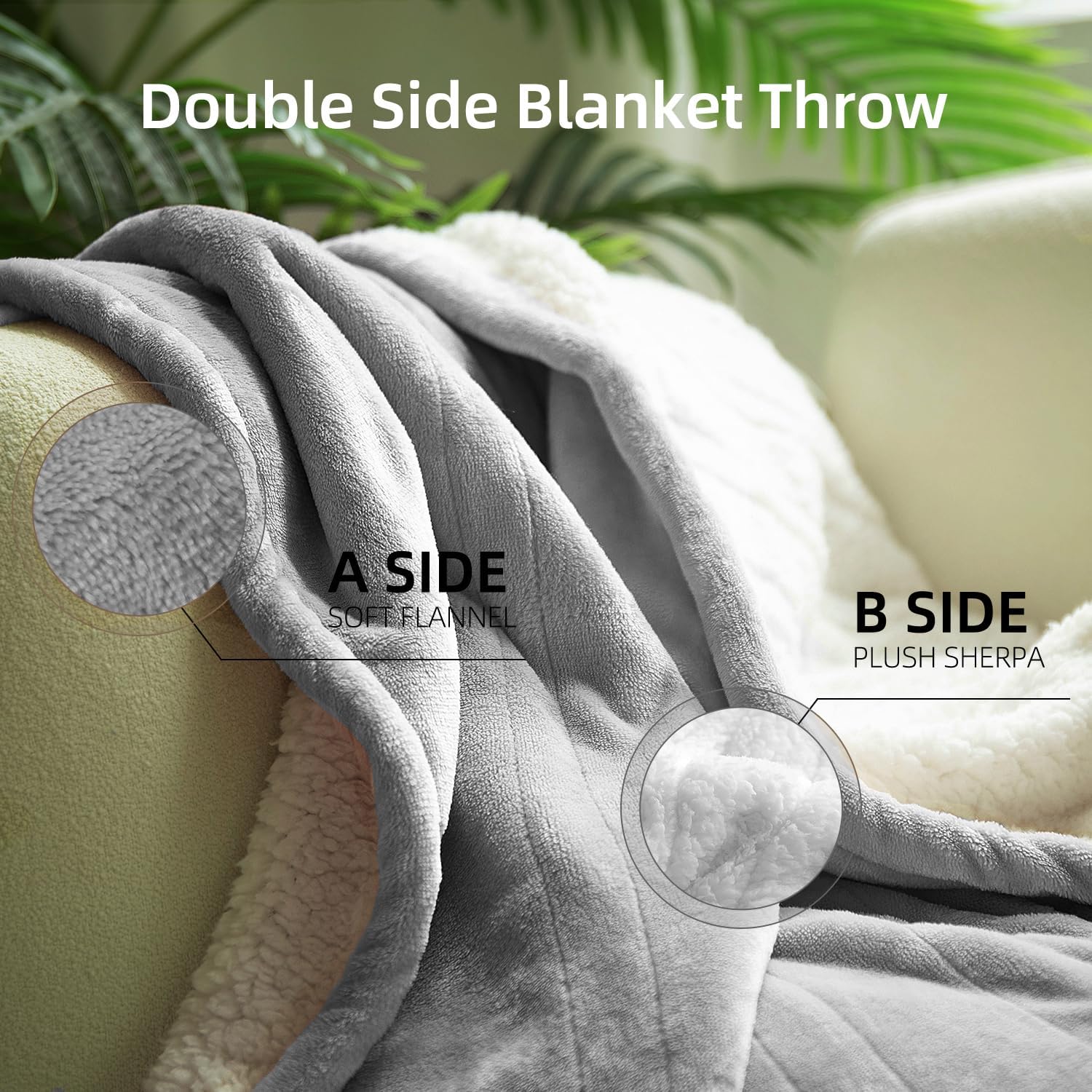 GOTCOZY Heated Blanket Electric Throw 50''X60''- Soft Silky Plush Electric Blanket with 4 Heating Level & 3 Hour Auto Off Heating Blanket, ETL Certified Machine Washable (Rose Dust)