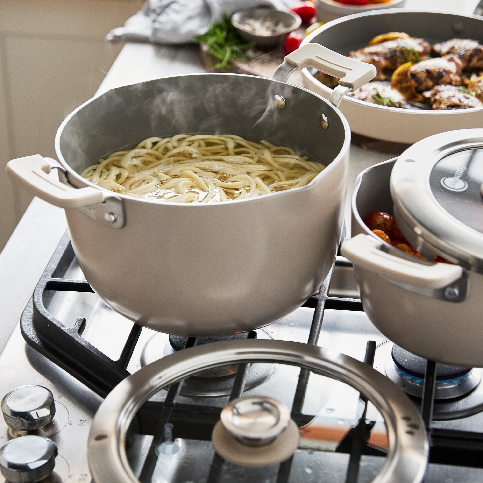 GreenPan™ Space Saving Stack Ceramic Nonstick 11-Piece Cookware Set