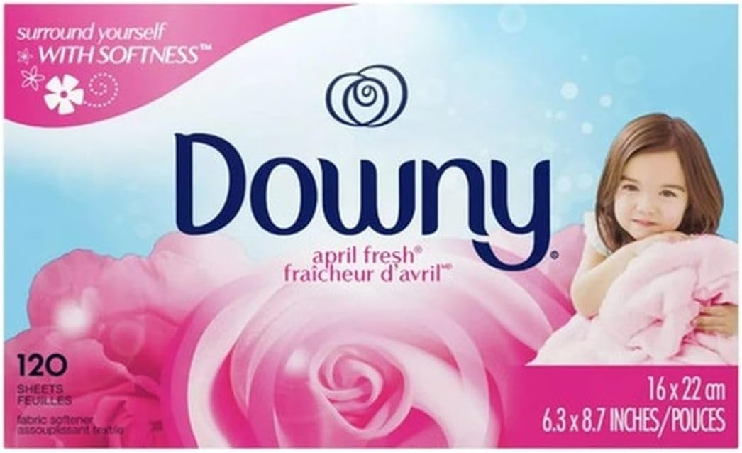 Downy Dryer Sheets Laundry Fabric Softener, April Fresh, 240 count