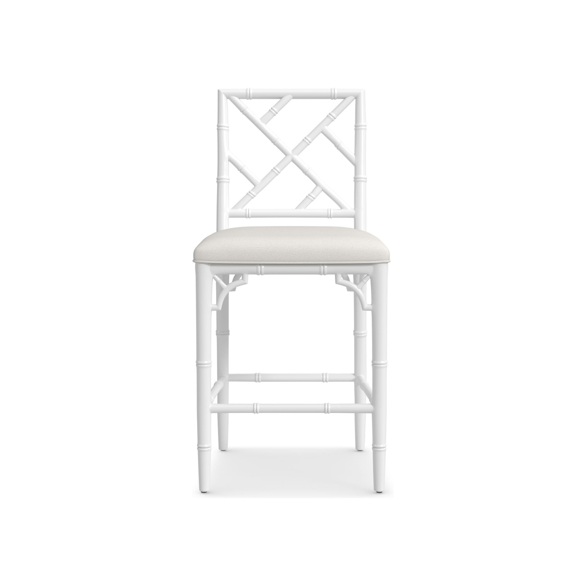 Chippendale Upholstered Bistro Counter Stool
