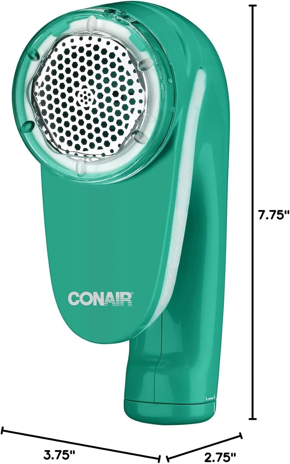 Conair Fabric Shaver and Lint Remover, Battery Operated Portable Fabric Shaver, White