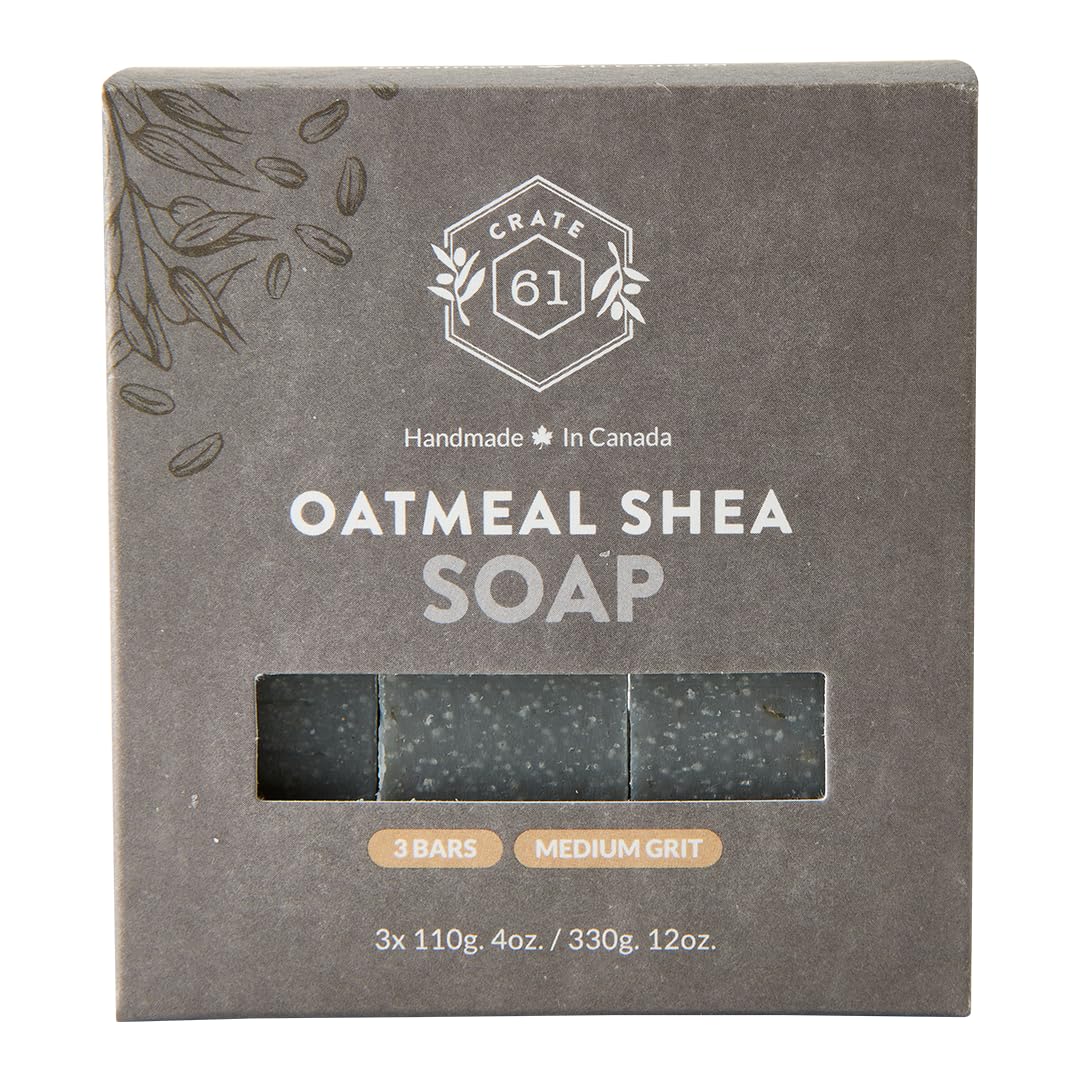 Handmade Vegan Natural Bar Soap Cold Pressed For Face And Body, With Premium Essential Oils, Eucalyptus & Peppermint For Men And Women 3 Pack (Lavender)