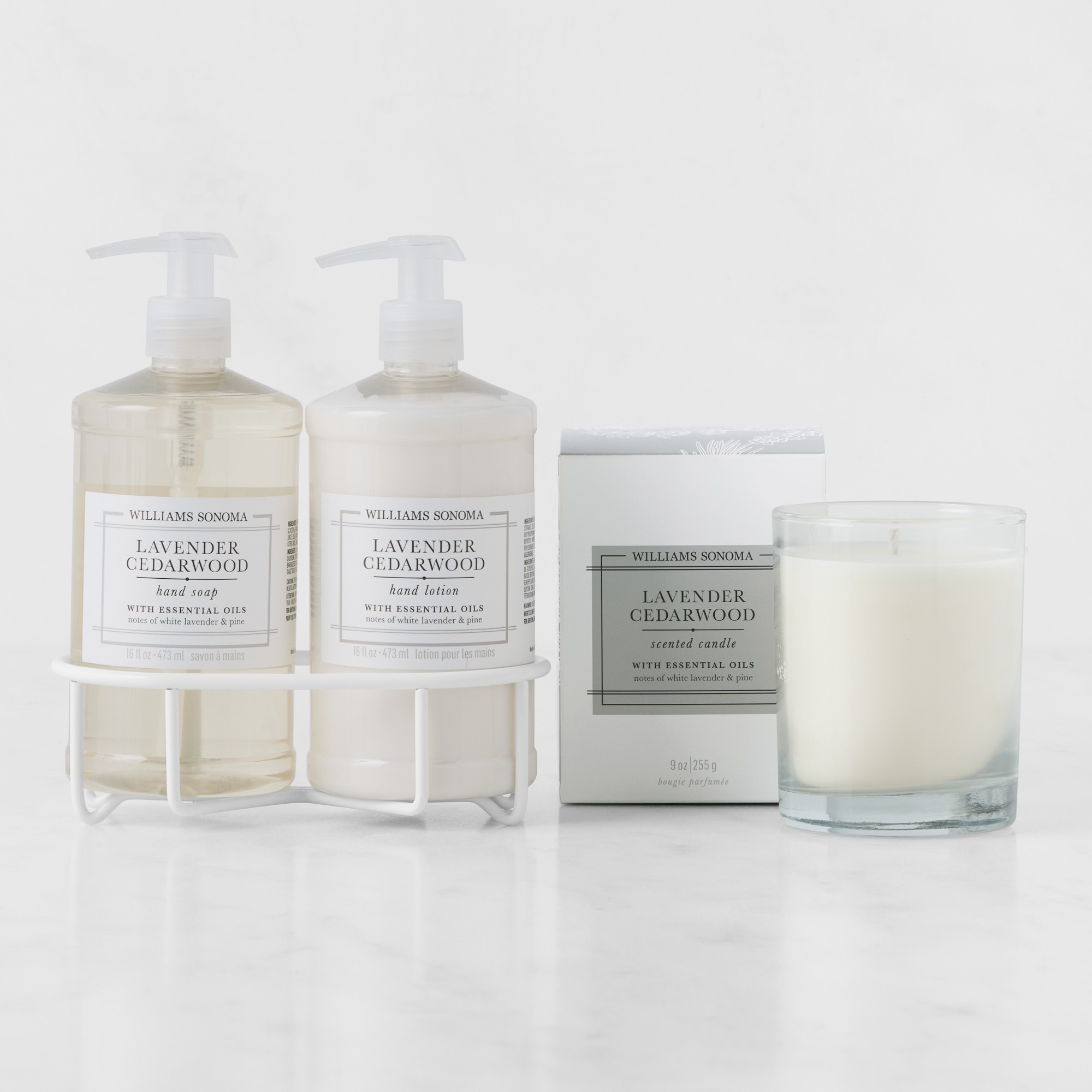 Williams Sonoma Ultimate Deluxe Set Lavender Cedarwood