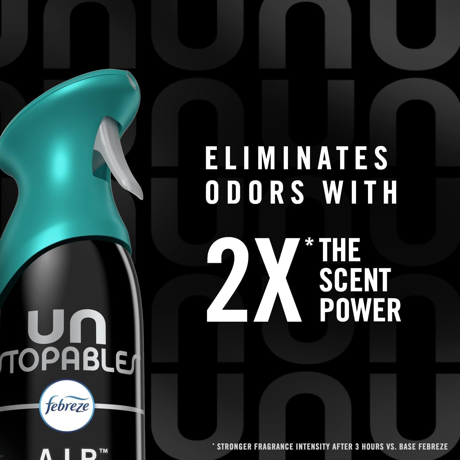 Febreze Unstopables Air Effects Odor-Fighting Air Freshener Fresh, 8.8 oz. Aerosol Can, Pack of 3