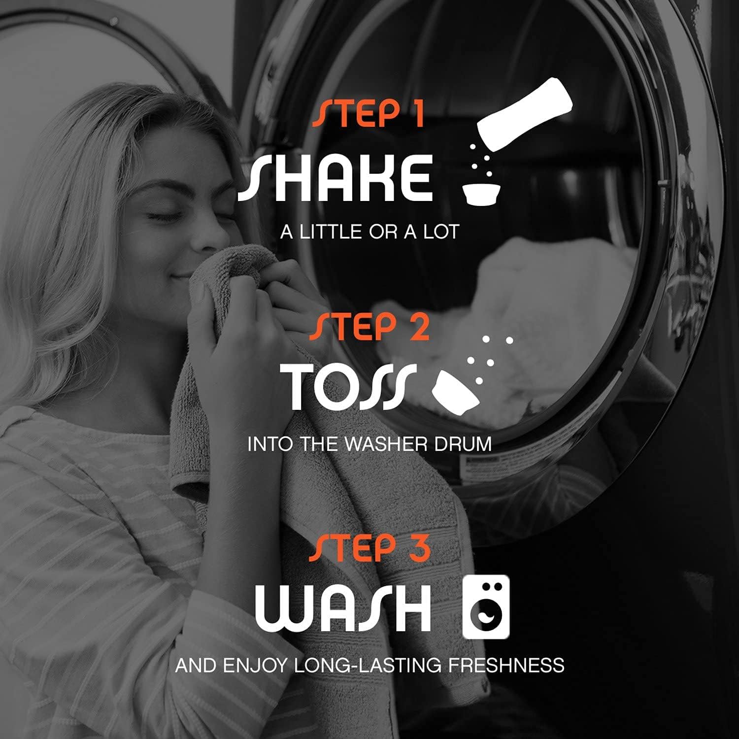 Downy Unstopables In Wash Scent Booster Beads, Fresh Scent, 24 oz, Downy Scent Booster Beads, Unstoppable Laundry Beads, Odor Protection