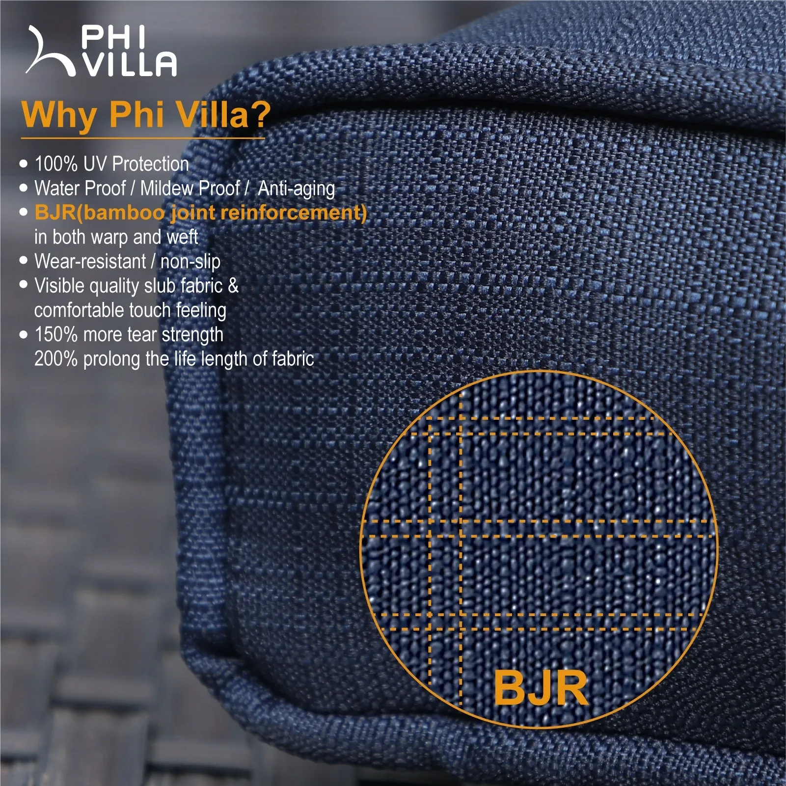 4-Piece Outdoor Wicker Sectional Sofa Set With Cushions