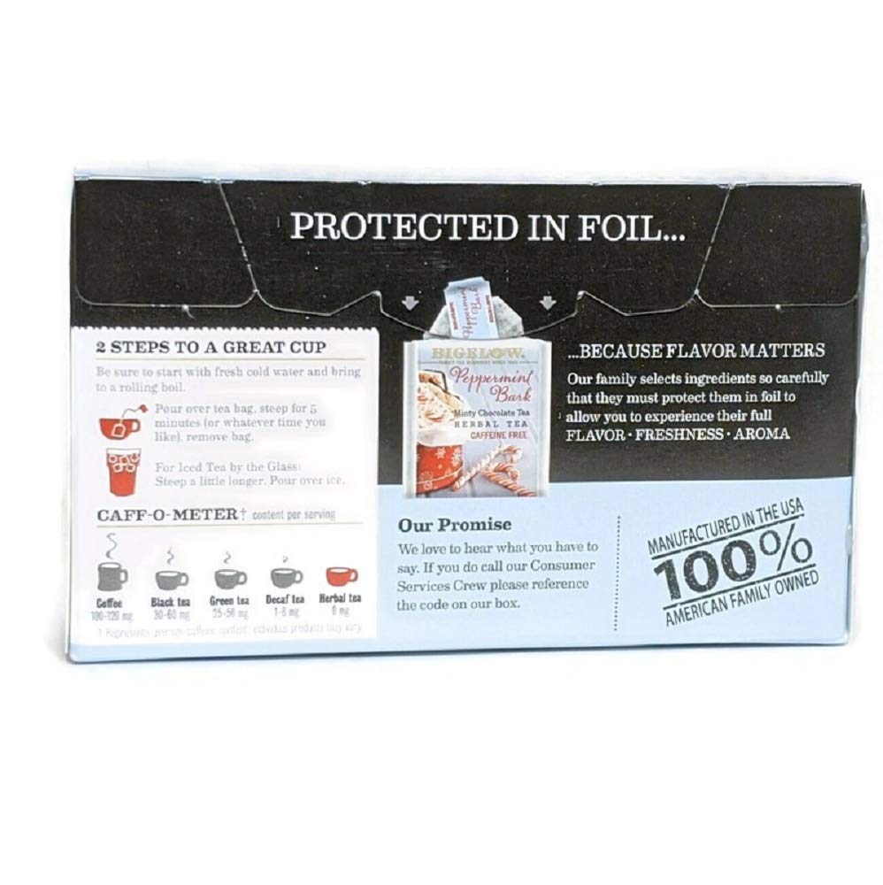 Bigelow Tea Lemon Ginger plus Probiotics Herbal Tea, Caffeine Free Tea with Lemon and Ginger, 18 Count Box (Pack of 6), 108 Total Tea Bags