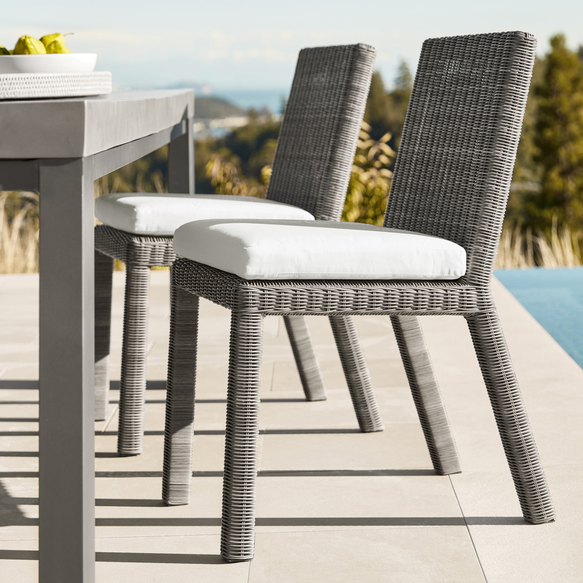 Siena Outdoor All-Weather Weave Dining Side Chair