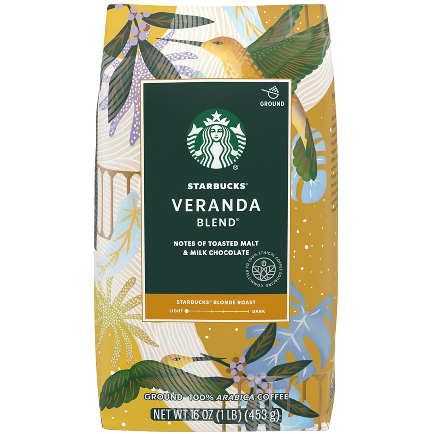 Starbucks Ground Coffee, Medium Roast Coffee, Pike Place Roast, 100% Arabica, 1 Bag (28 Oz)