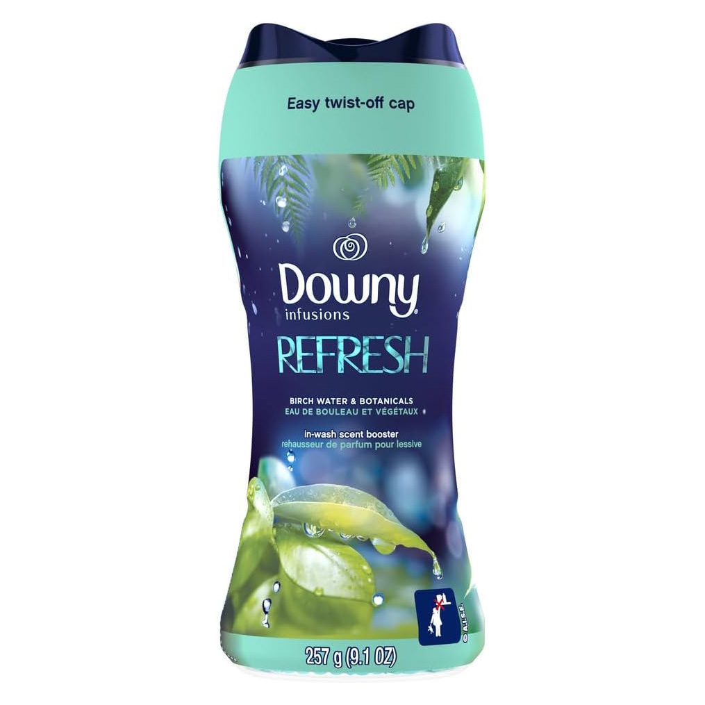 Downy Infusions In Wash Scent Booster Beads, CALM, Soothing Lavender and Vanilla Bean Scent, 24 oz Laundry Beads