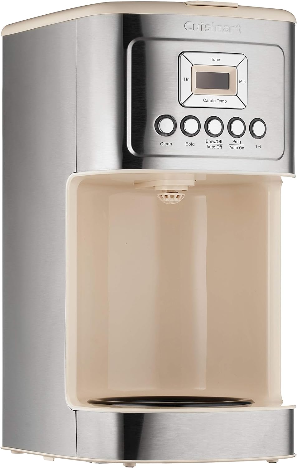 Cuisinart Coffee Maker, 14-Cup Glass Carafe, Fully Automatic for Brew Strength Control & 1-4 Cup Setting, Stainless Steel, DCC-3200P1