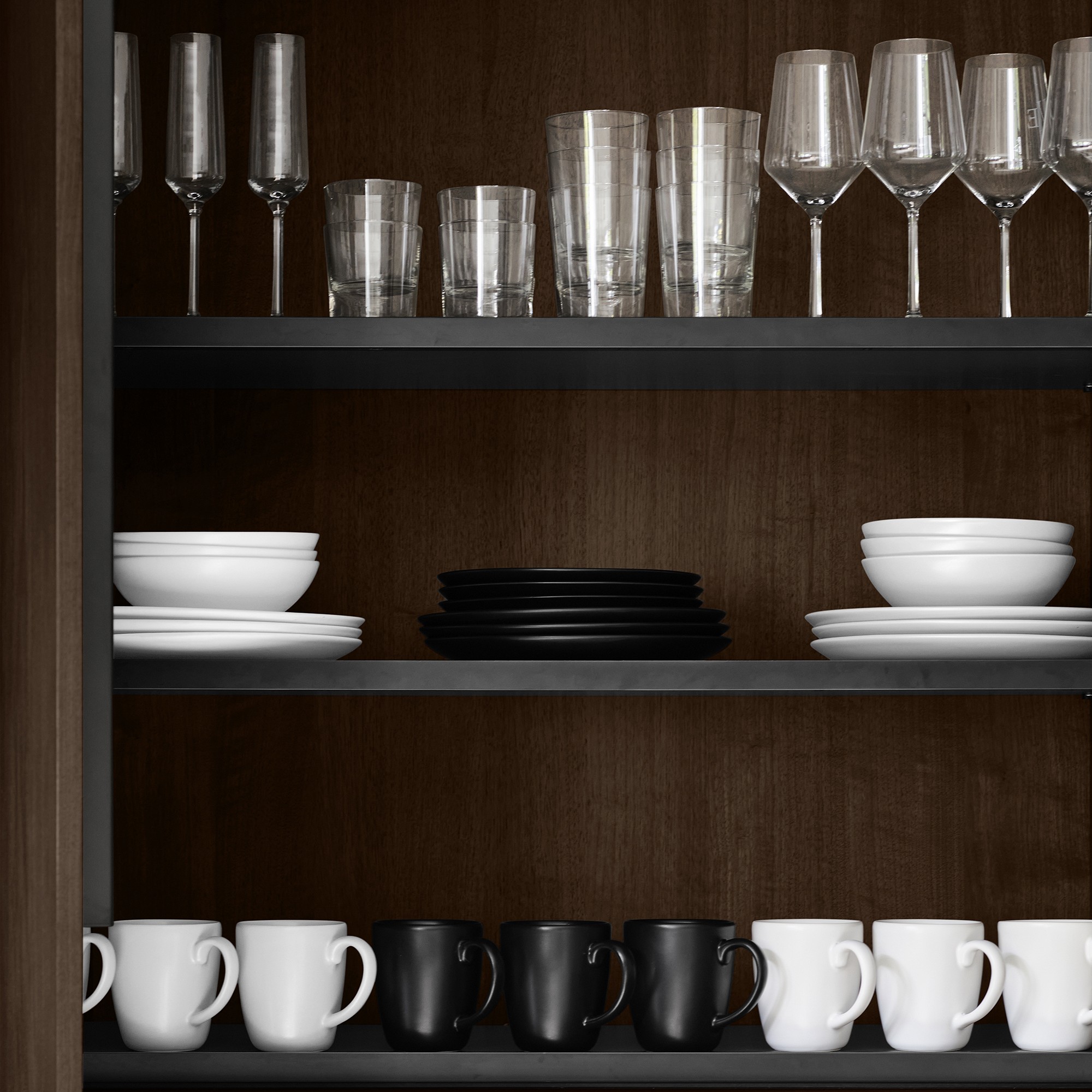 Open Kitchen by Williams Sonoma Matte Coupe Dinner & Salad Plates, Set of 8