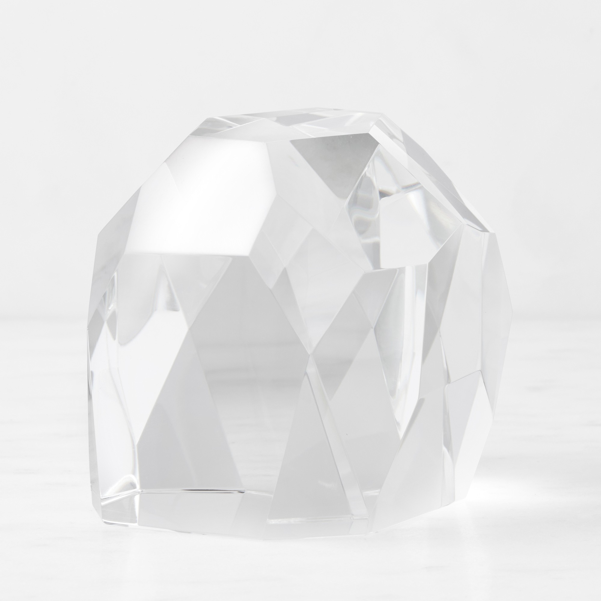 Faceted Glass Object