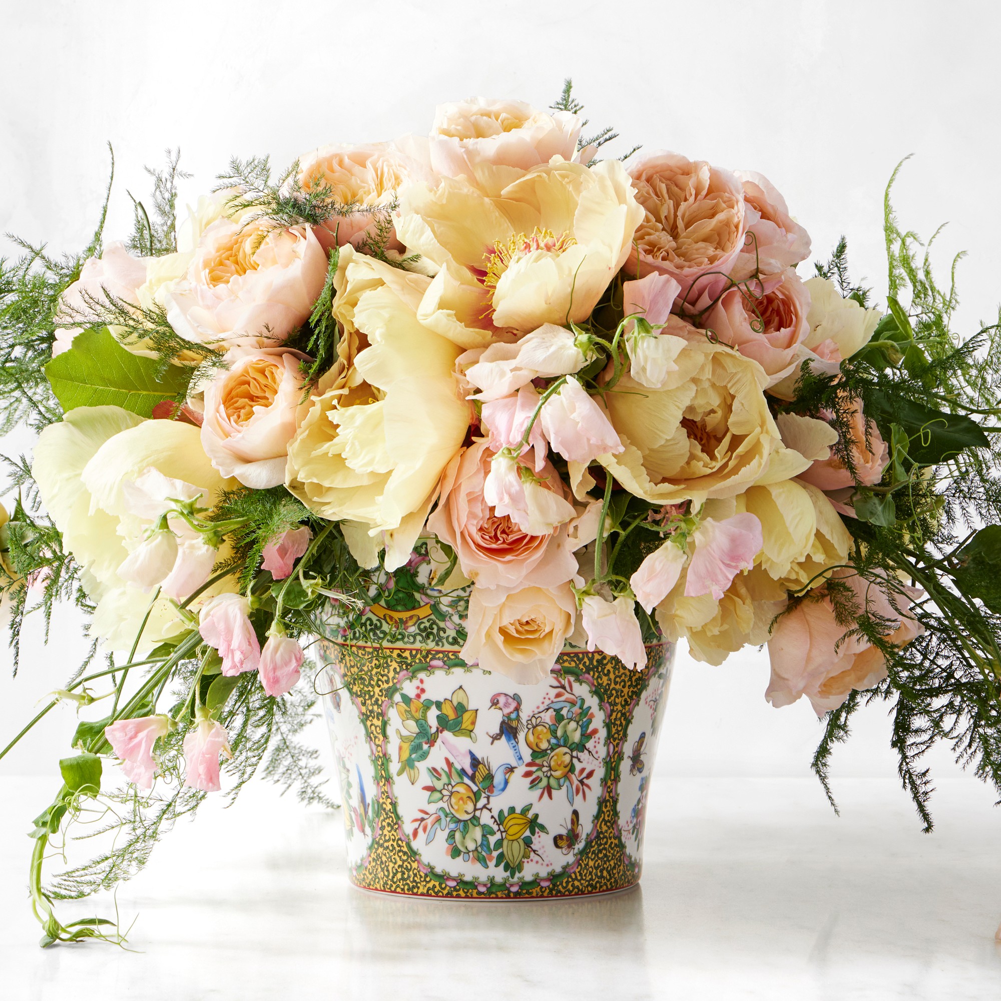 Famille Rose Planter Collection