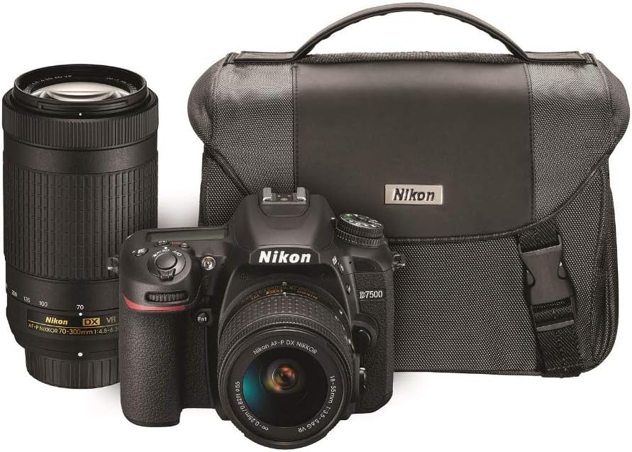 Nikon D7500 20.9MP DSLR Camera with AF-S DX NIKKOR 18-140mm f/3.5-5.6G ED VR Lens, Black