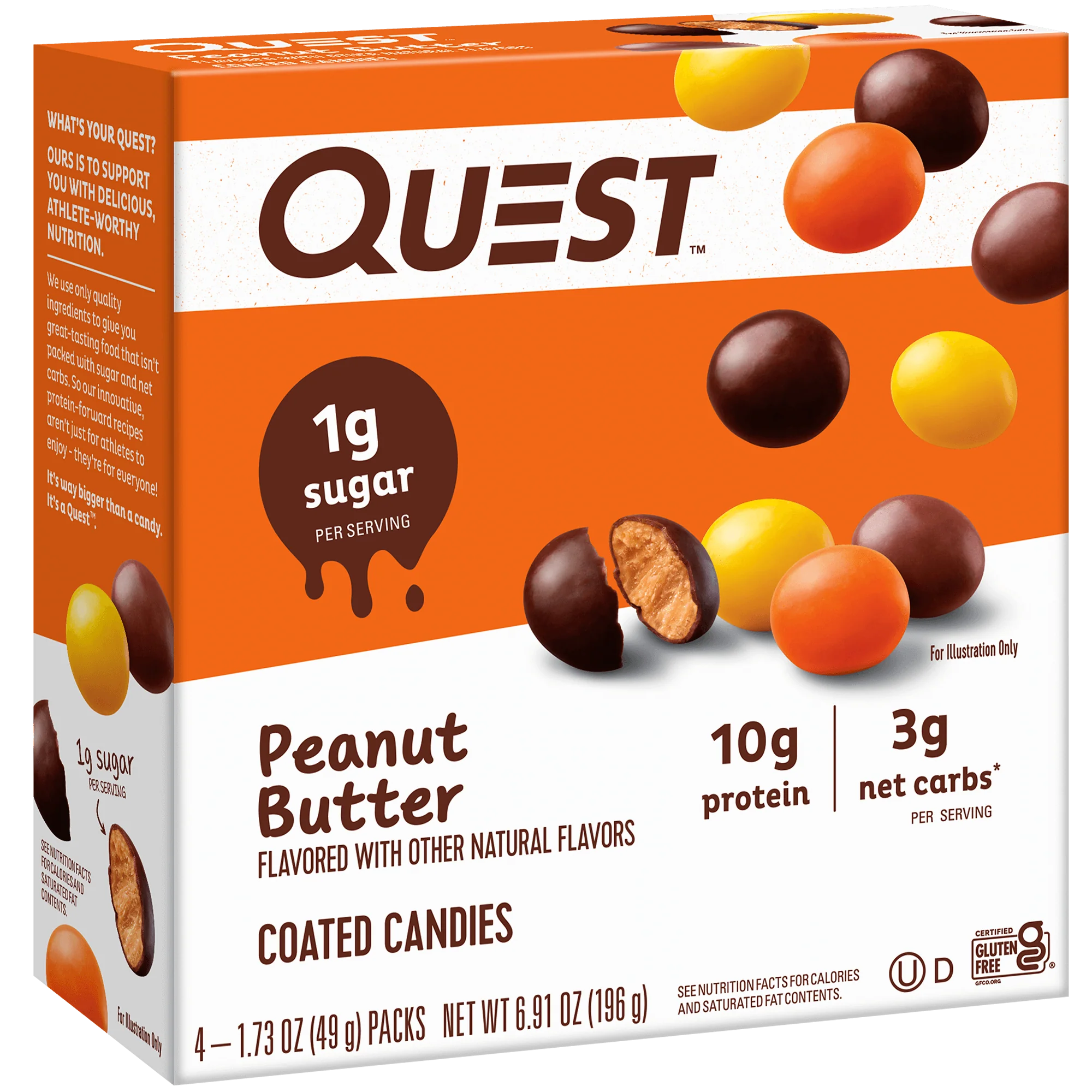 Peanut Butter Coated Candies