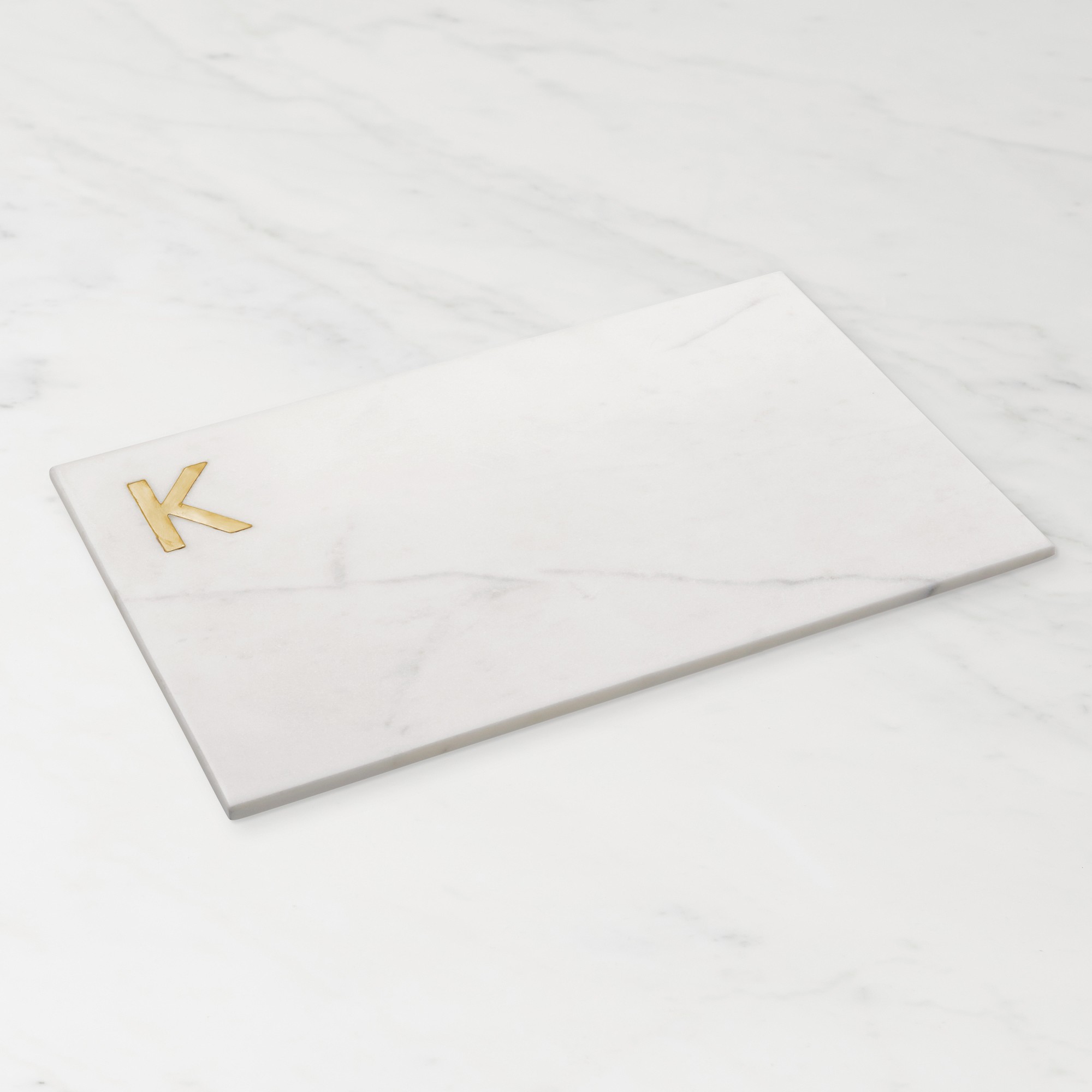 Marble & Brass Monogram Board