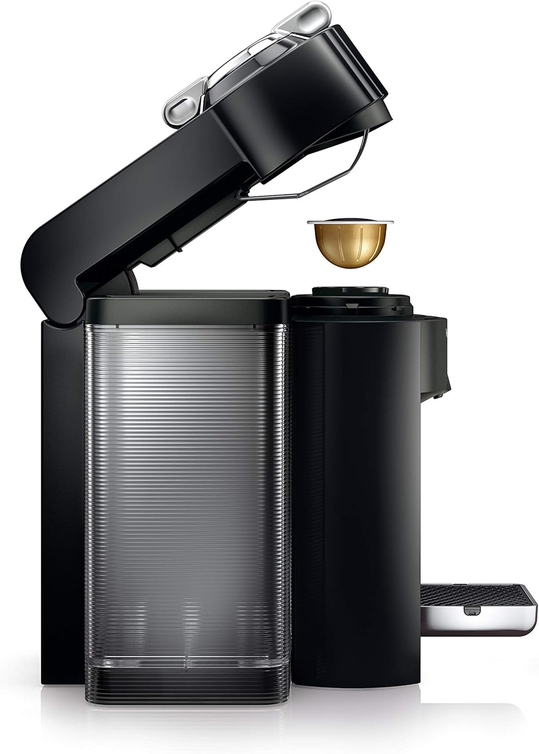 Nespresso Vertuo Coffee and Espresso Maker,1597 ml, by De'Longhi, Graphite Metal