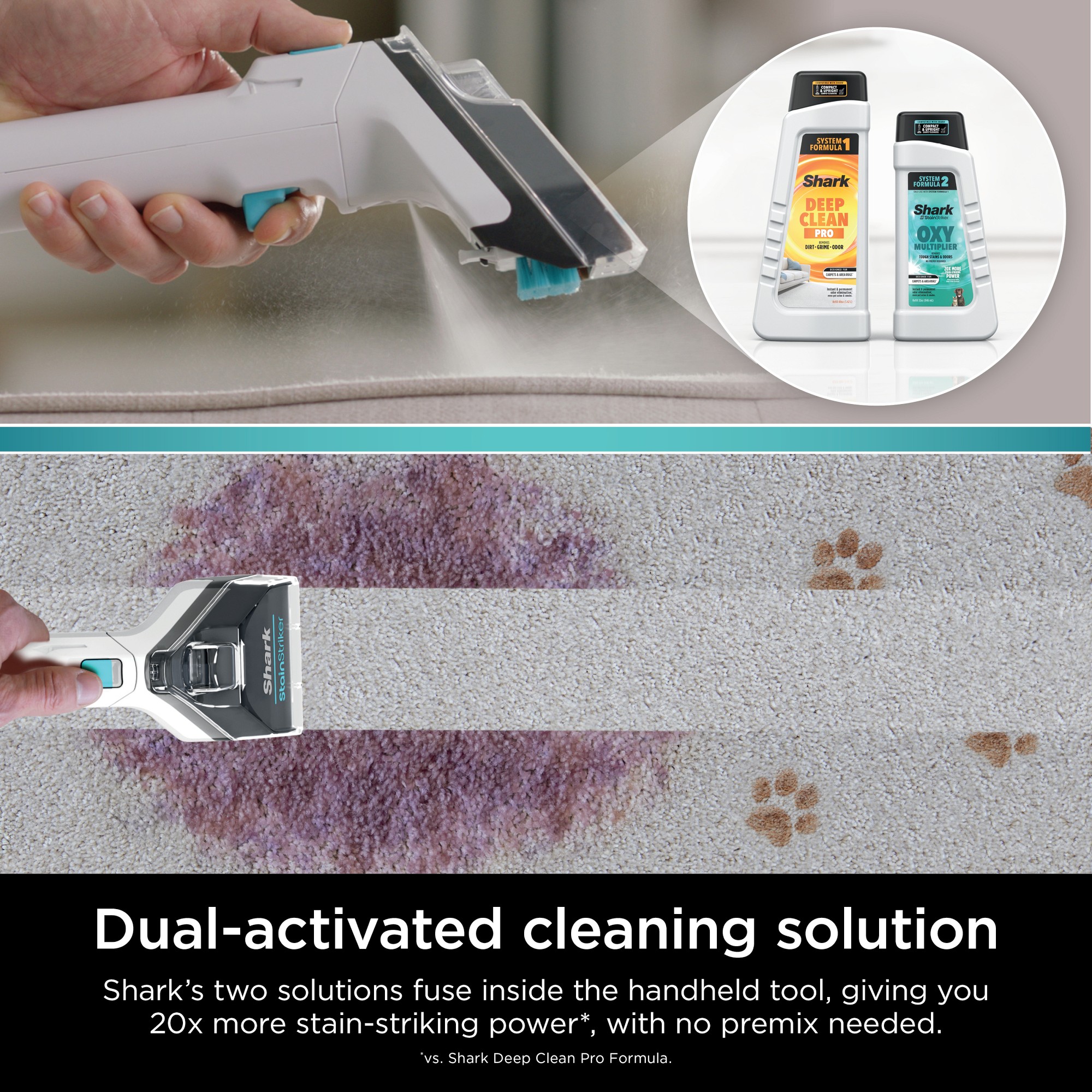 Shark® StainStriker™ Portable Carpet & Upholstery Cleaner