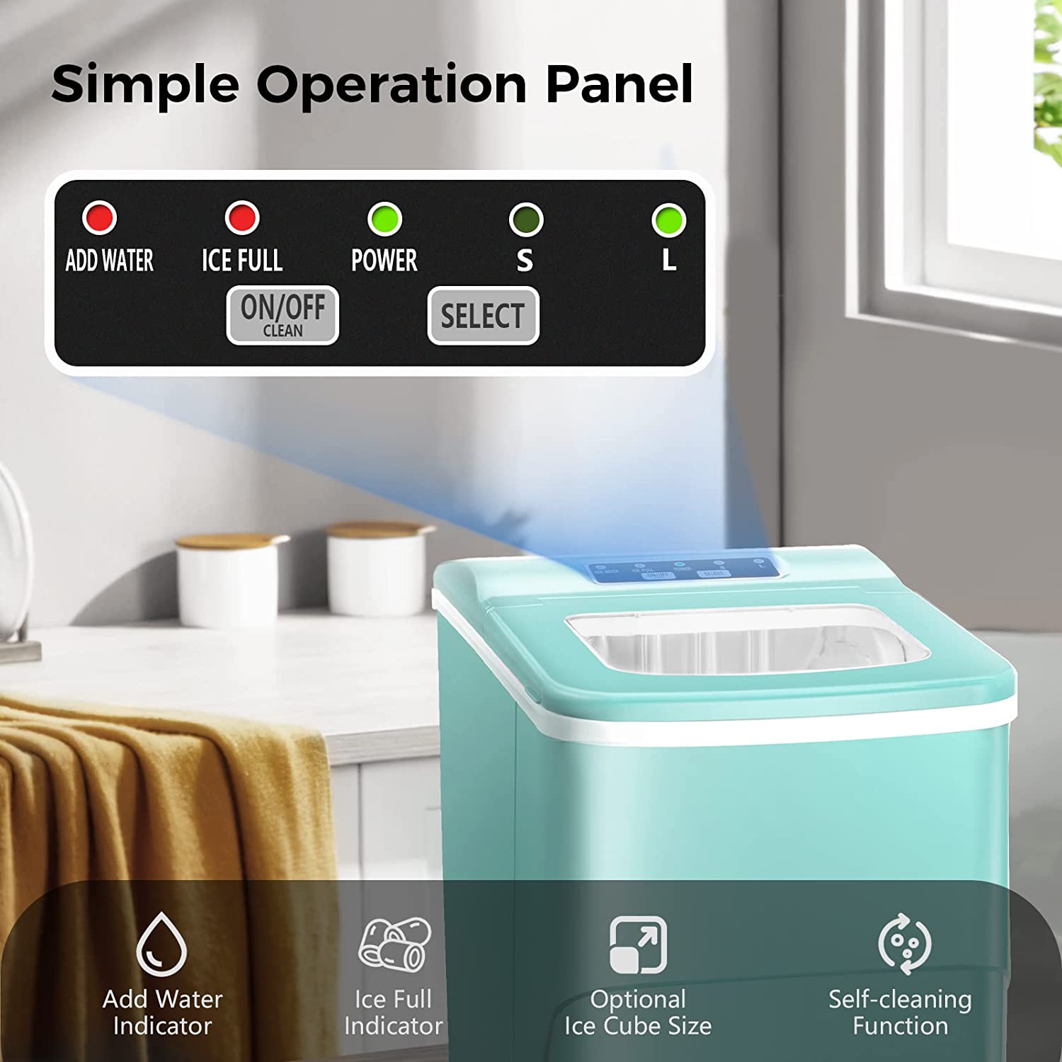 Portable Ice Makers Countertop