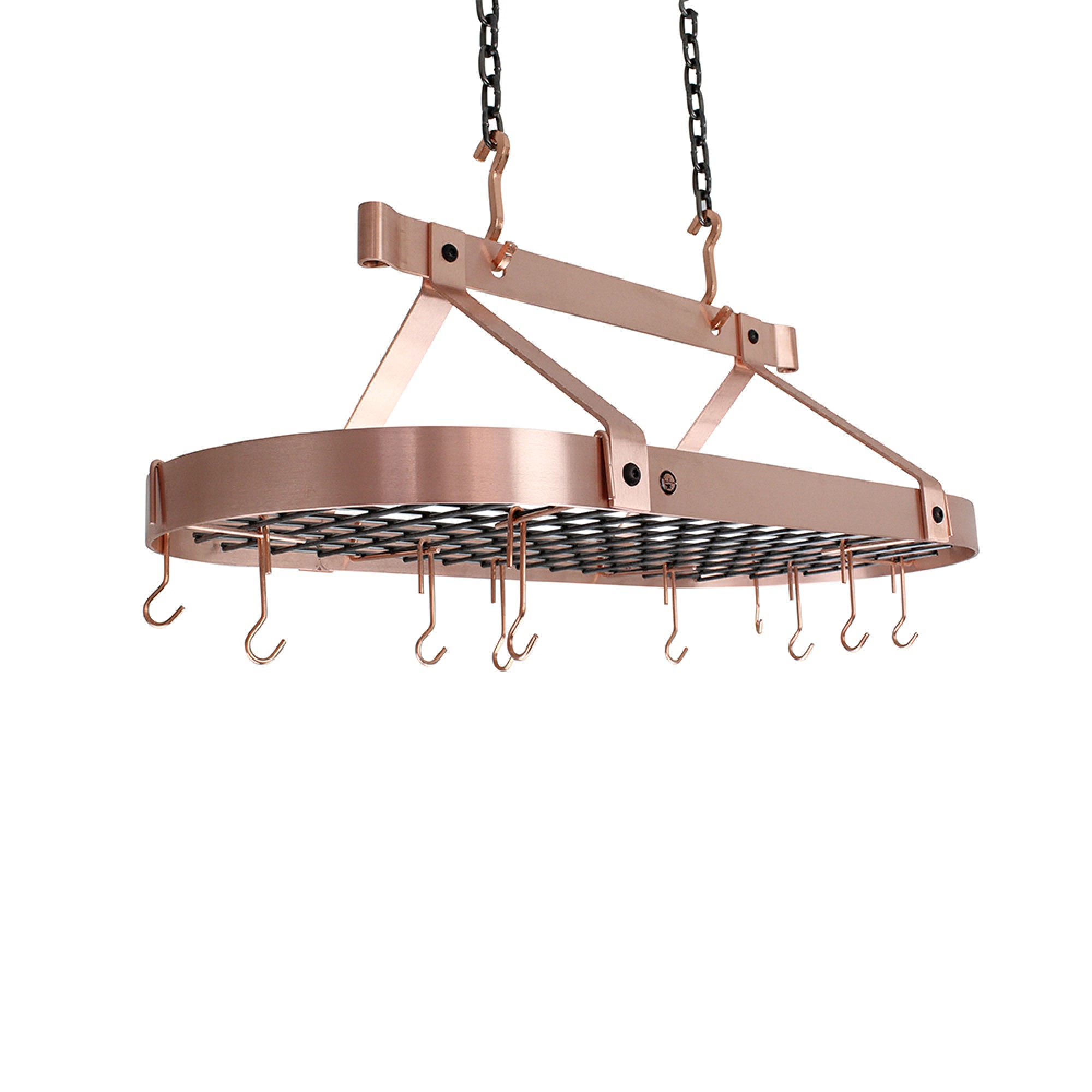 Enclume Copper Oval Pot Rack