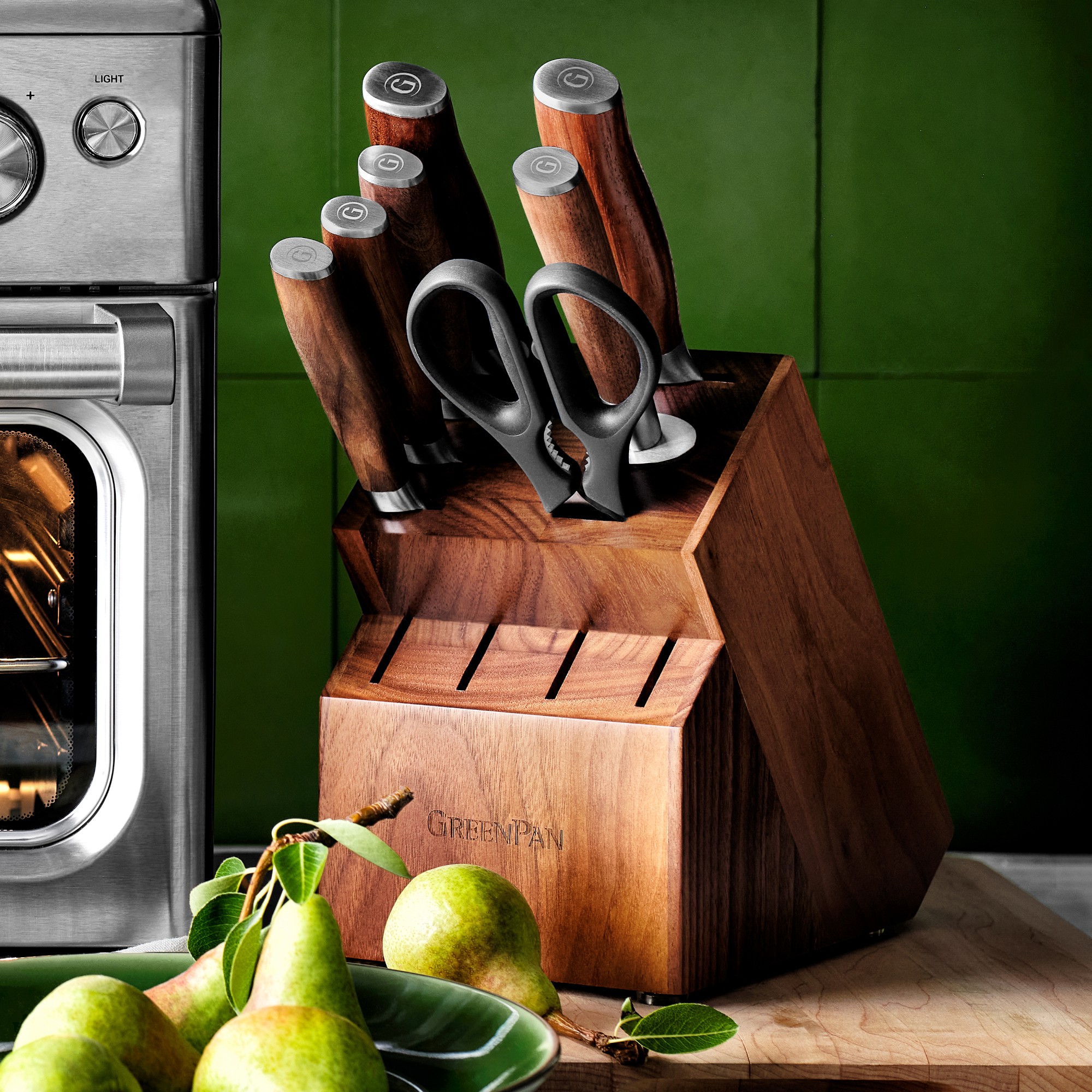 GreenPan™ Premiere Knife Block, Set of 12