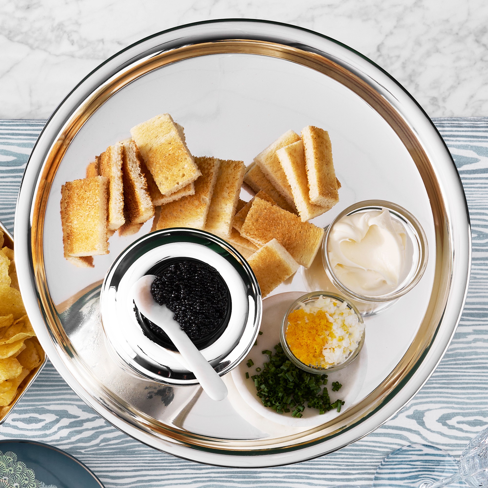 Heirloom Silver Caviar Bowl